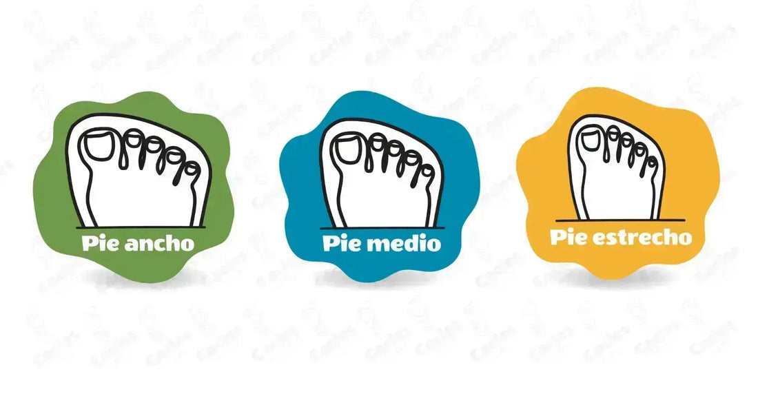 ¿Pie ancho, pie estrecho, pie medio? - Cacles Barefoot