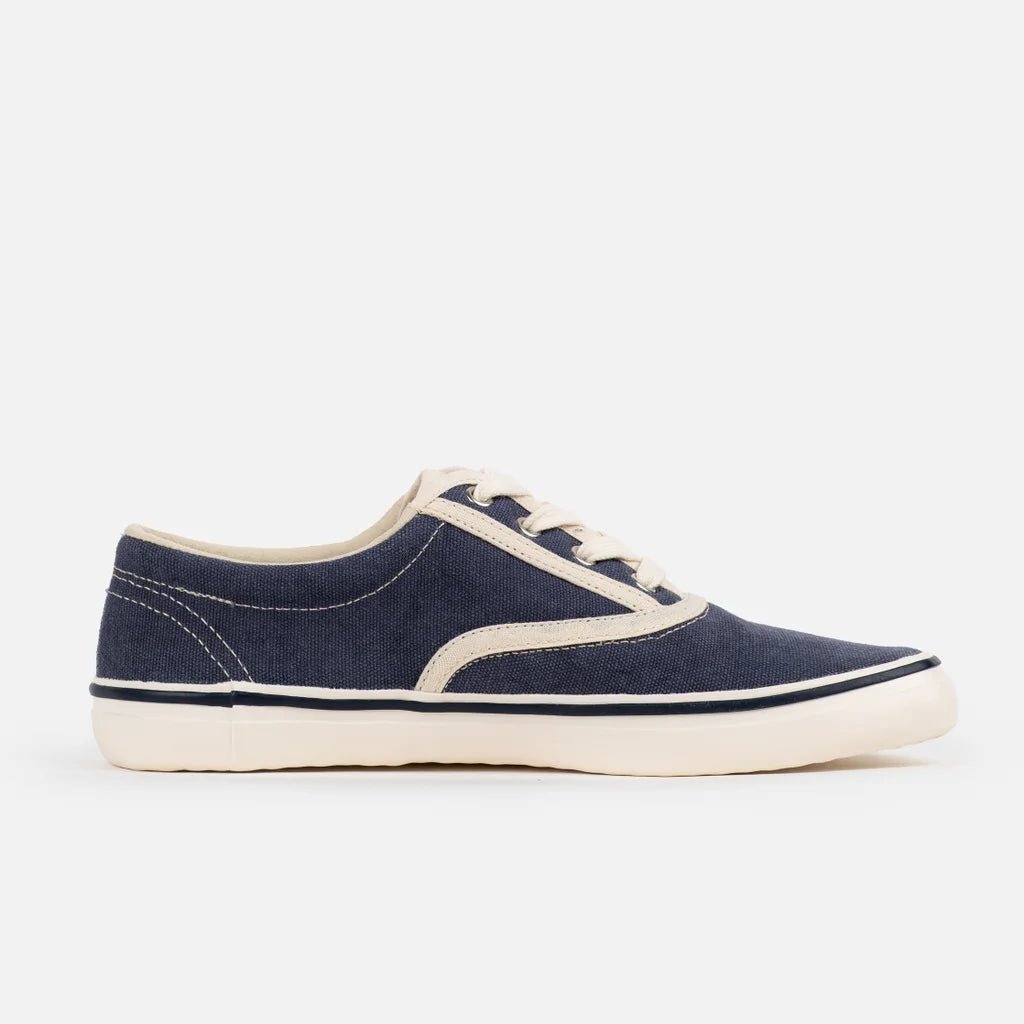 Bohempia Korin Summer Storm - Zapatillas de lona barefoot retro azules