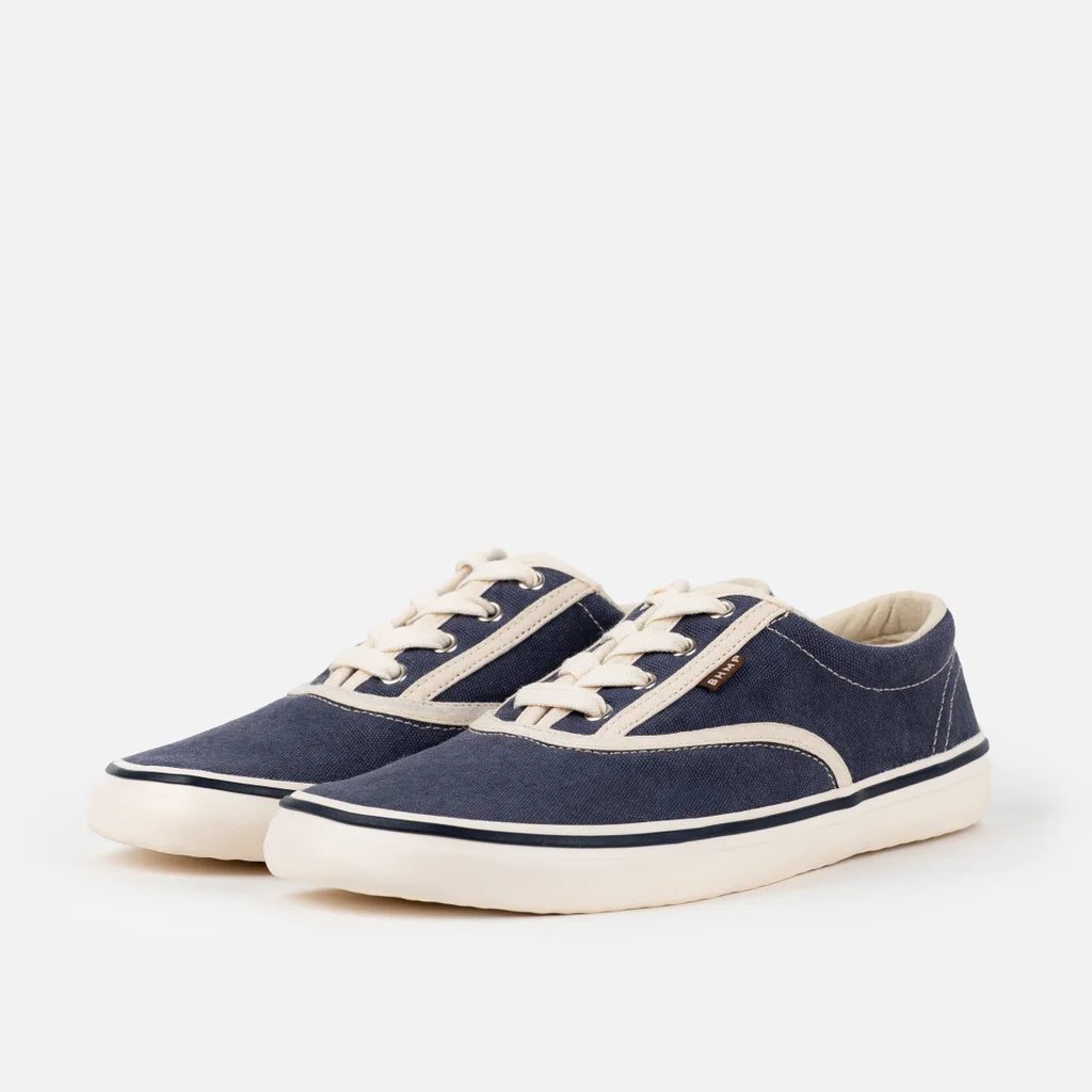 Bohempia Korin Summer Storm - Zapatillas de lona barefoot retro azules