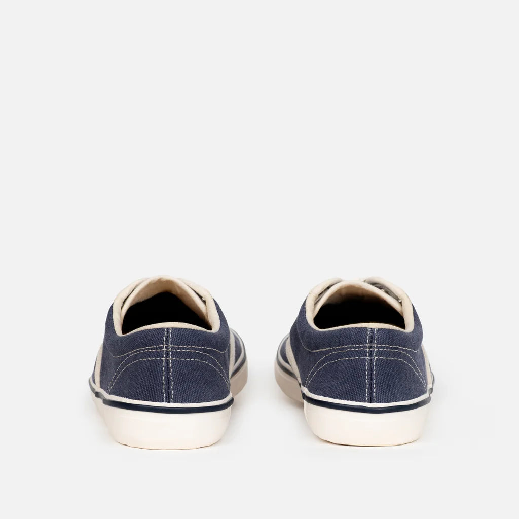 Bohempia Korin Summer Storm - Zapatillas de lona barefoot retro azules