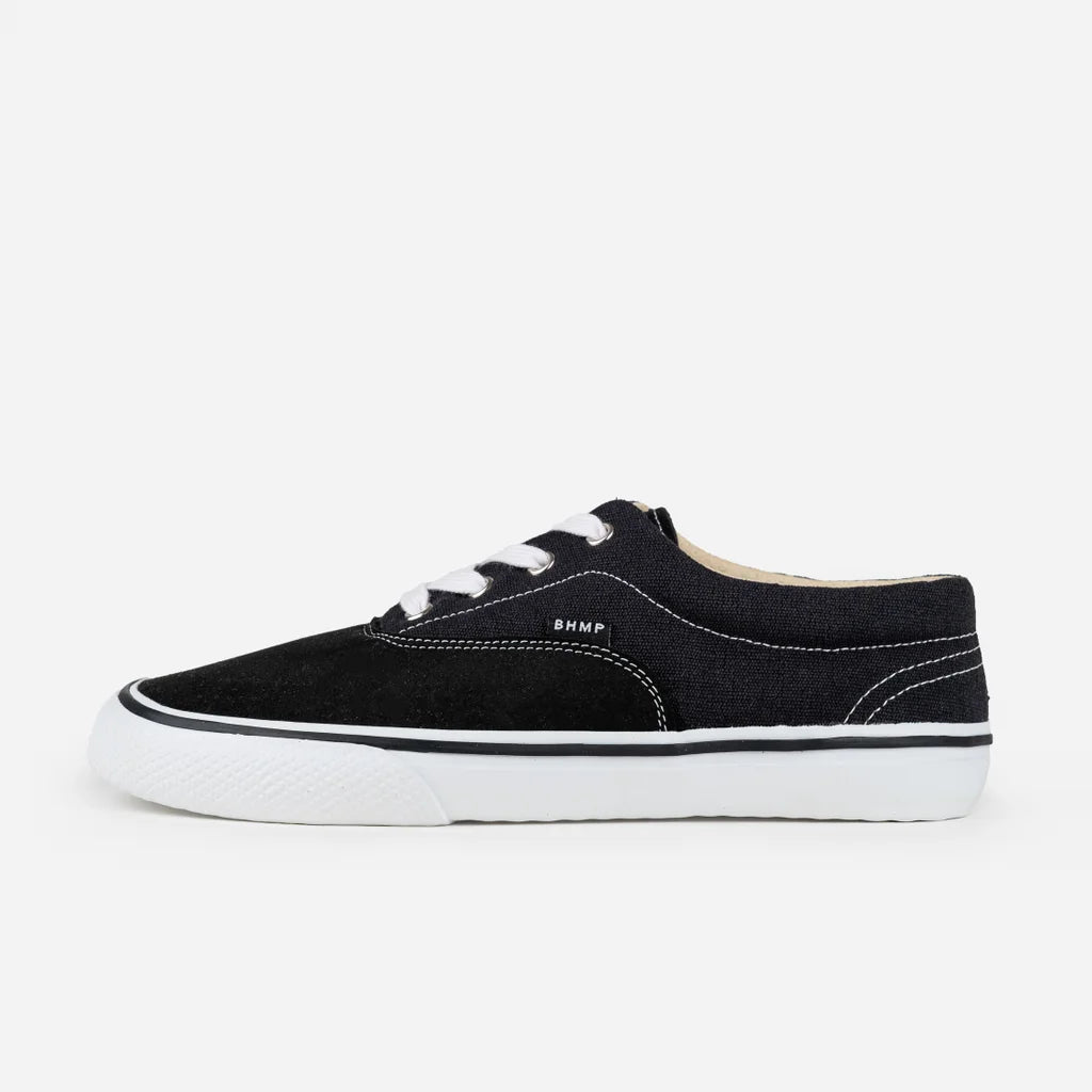 Bohempia Lomik Classic Black - Zapatillas barefoot retro otoñales negras