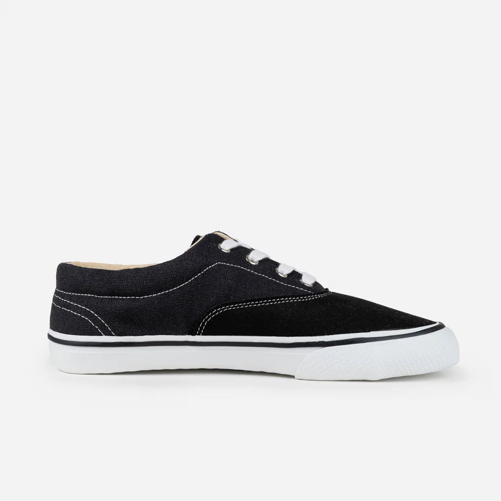 Bohempia Lomik Classic Black - Zapatillas barefoot retro otoñales negras