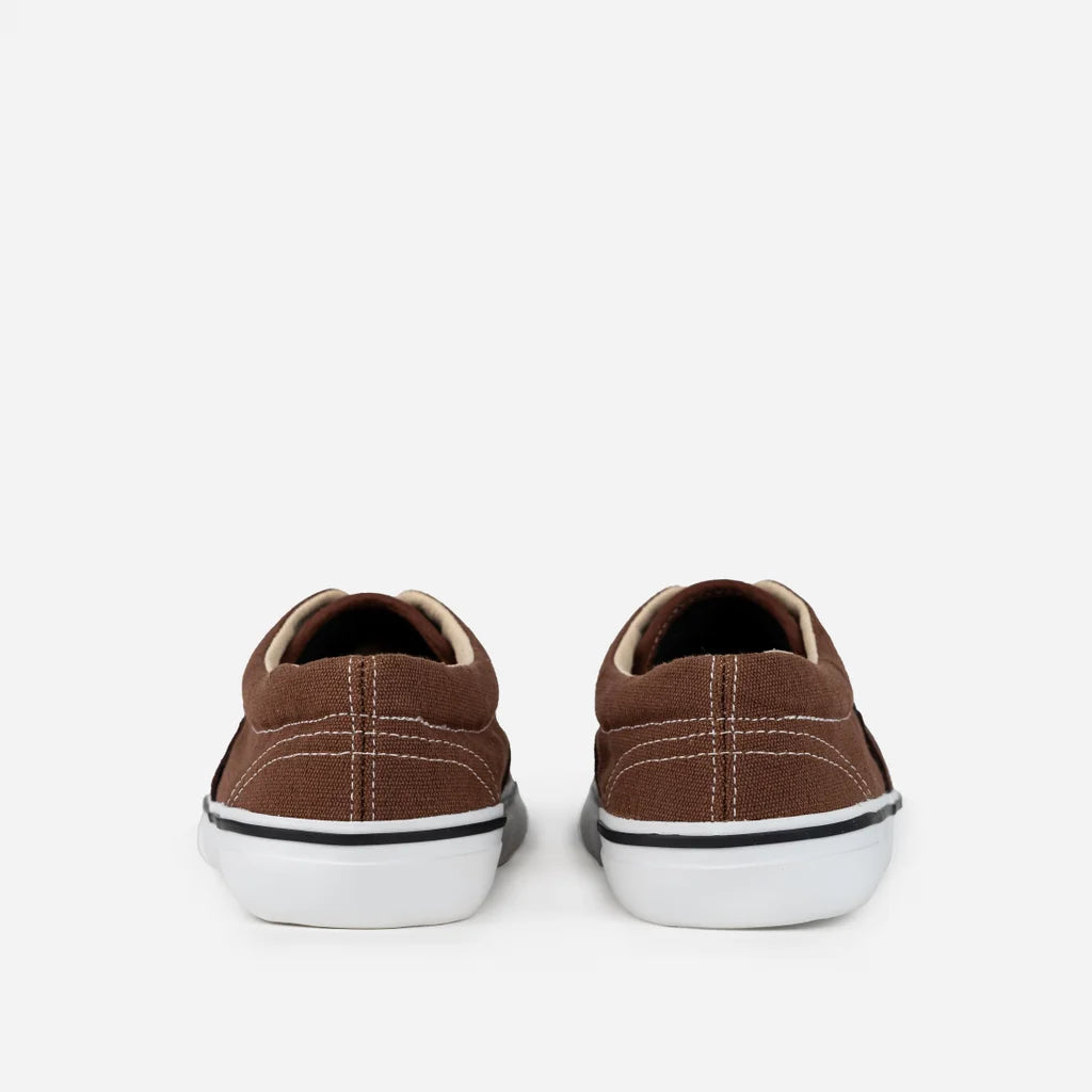 Bohempia Lomik Chocolate Brown - Zapatillas barefoot retro otoñales marrones
