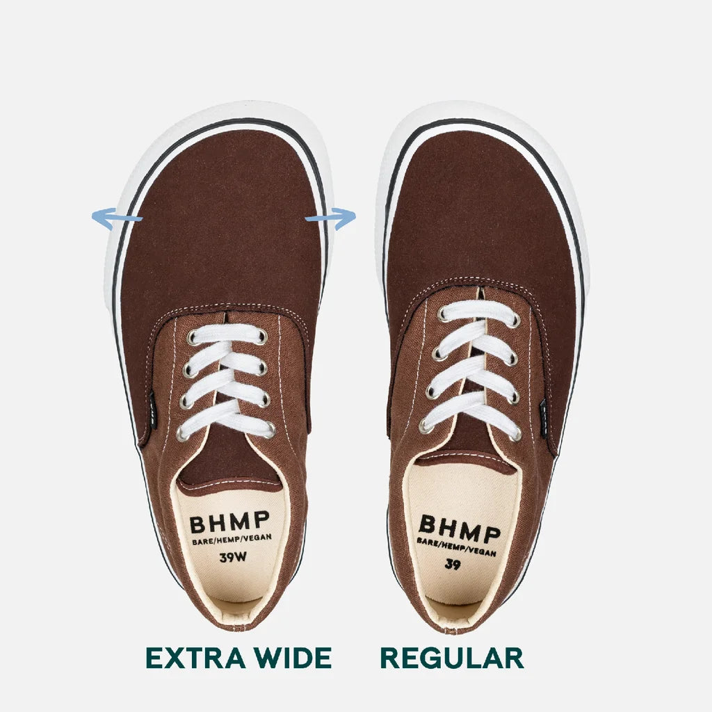 Bohempia Lomik Chocolate Brown - Zapatillas barefoot retro otoñales marrones