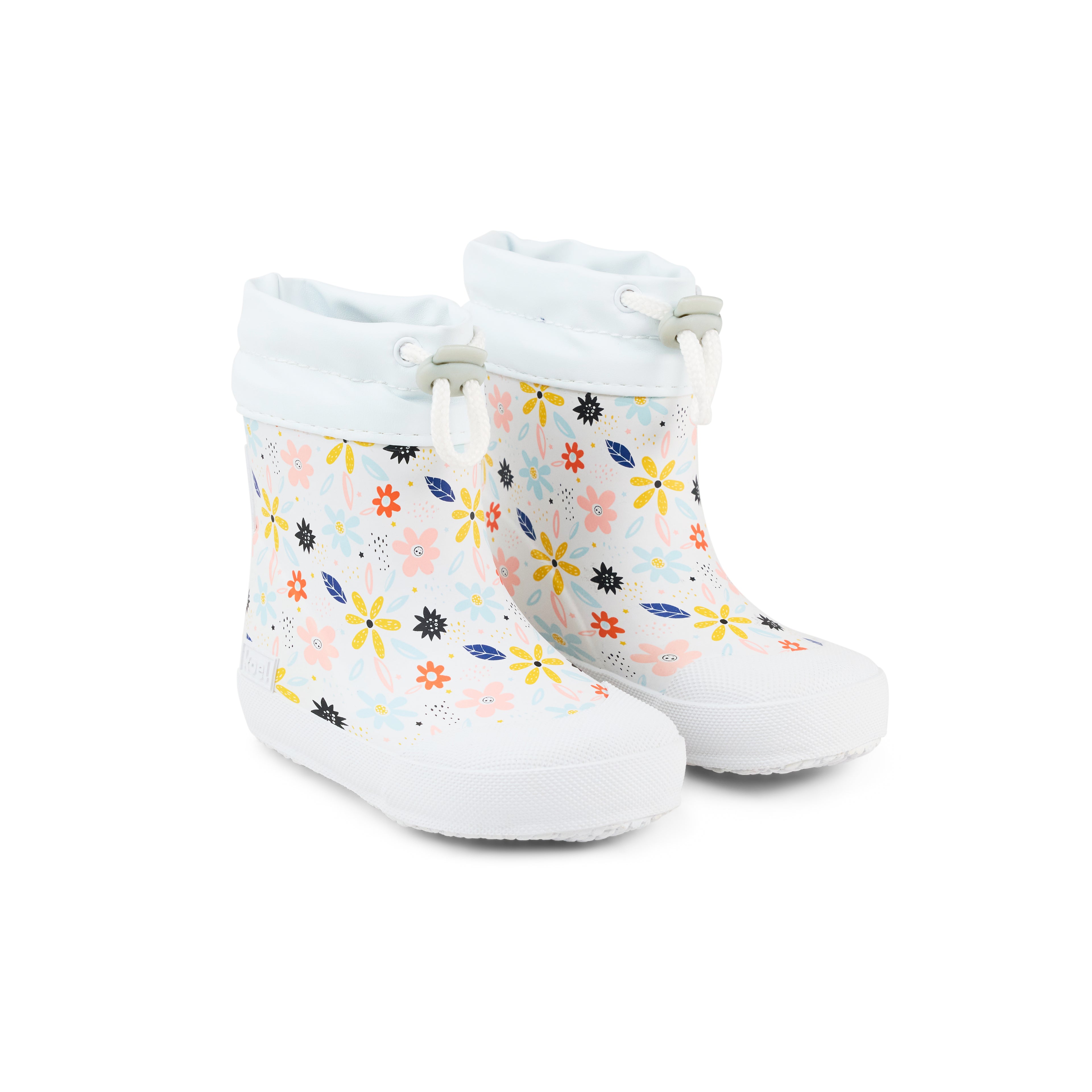 Koel4kids - Wellie Tractor Blue AW24 - barefoot rain boots