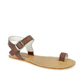 Angles Fashion - Aura Brown - Sandalias barefoot marrones para mujer