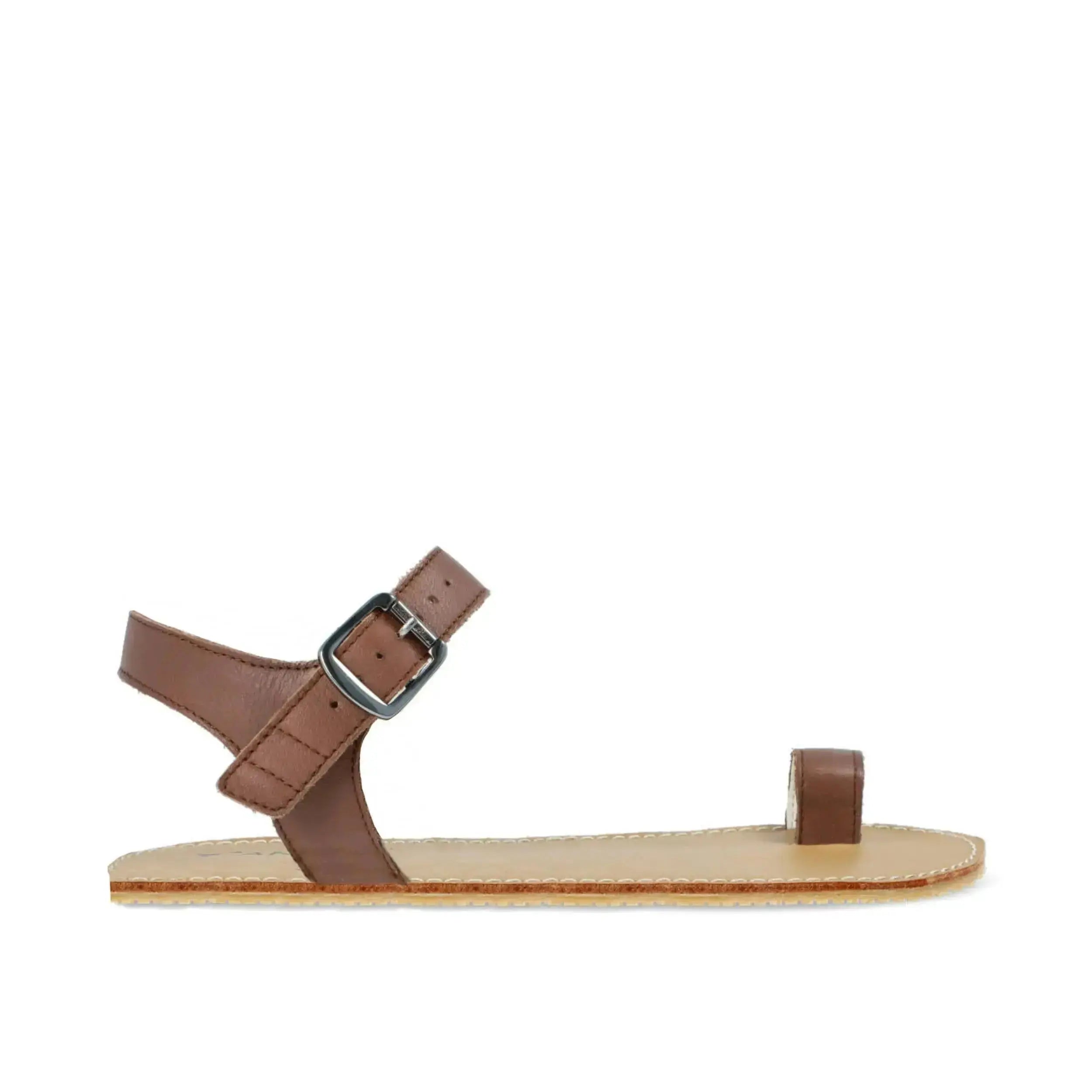 Angles Fashion - Aura Brown - Sandalias barefoot marrones para mujer