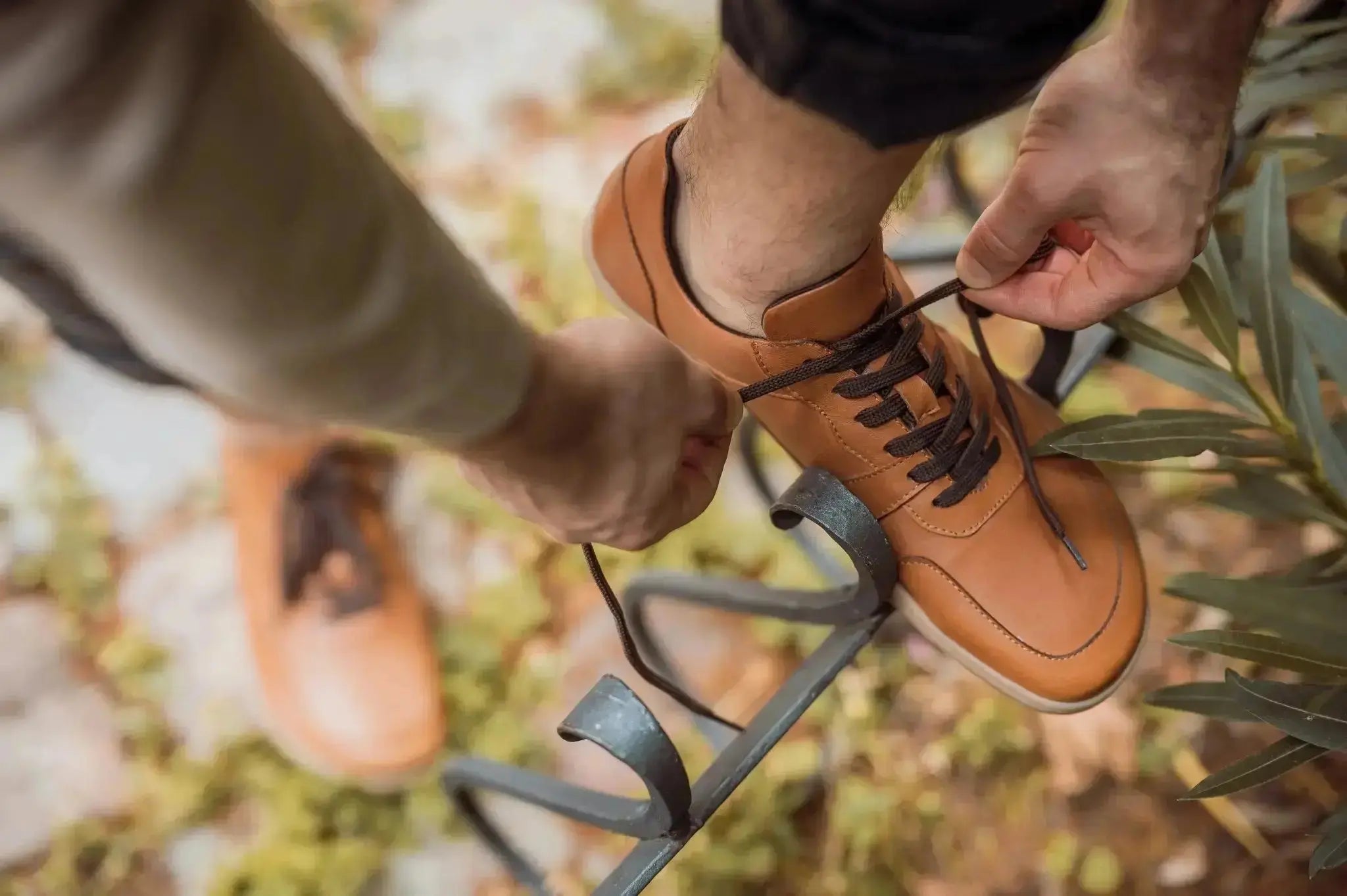 Angles Fashion - Dionysus Cognac - Zapatillas barefoot unisex marrones