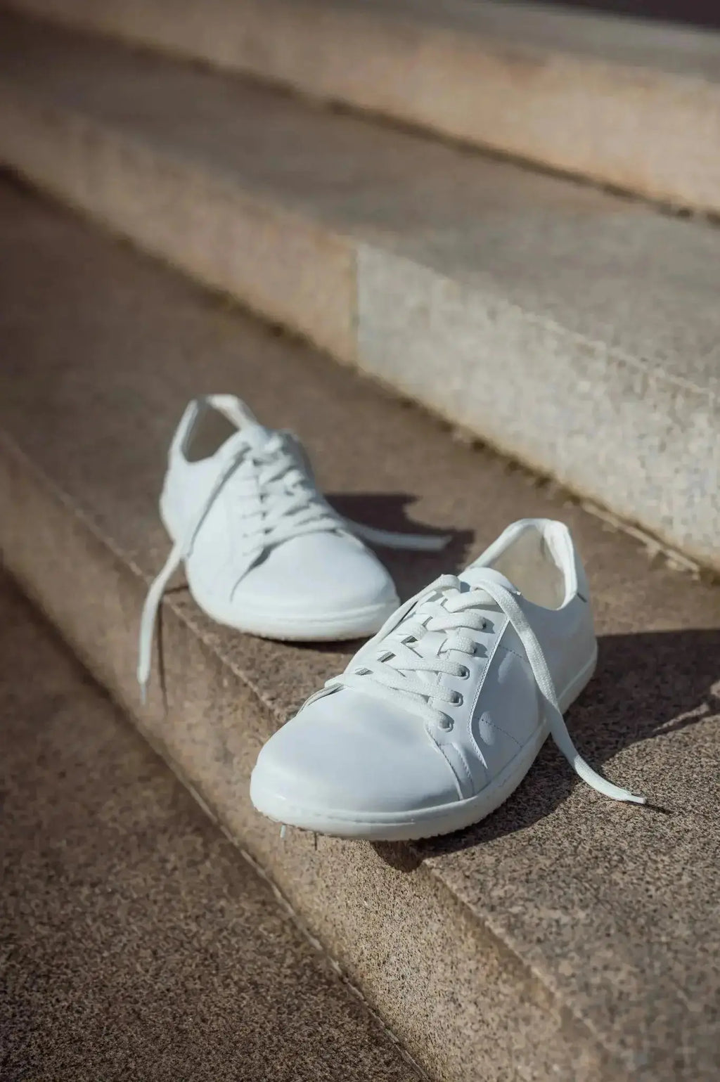 Angles Fashion - Linos White - Zapatillas barefoot unisex blancas