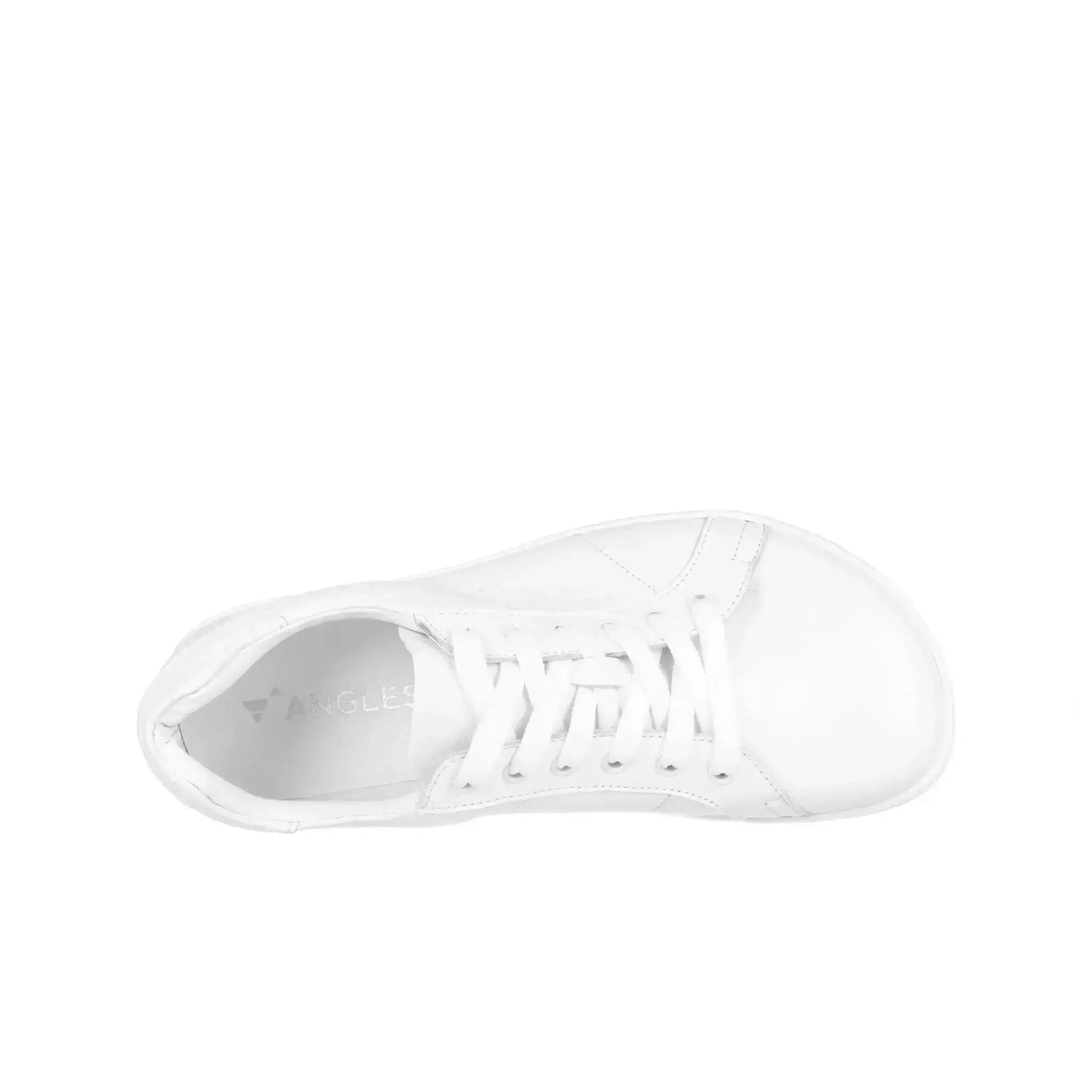 Angles Fashion - Linos White - Zapatillas barefoot unisex blancas