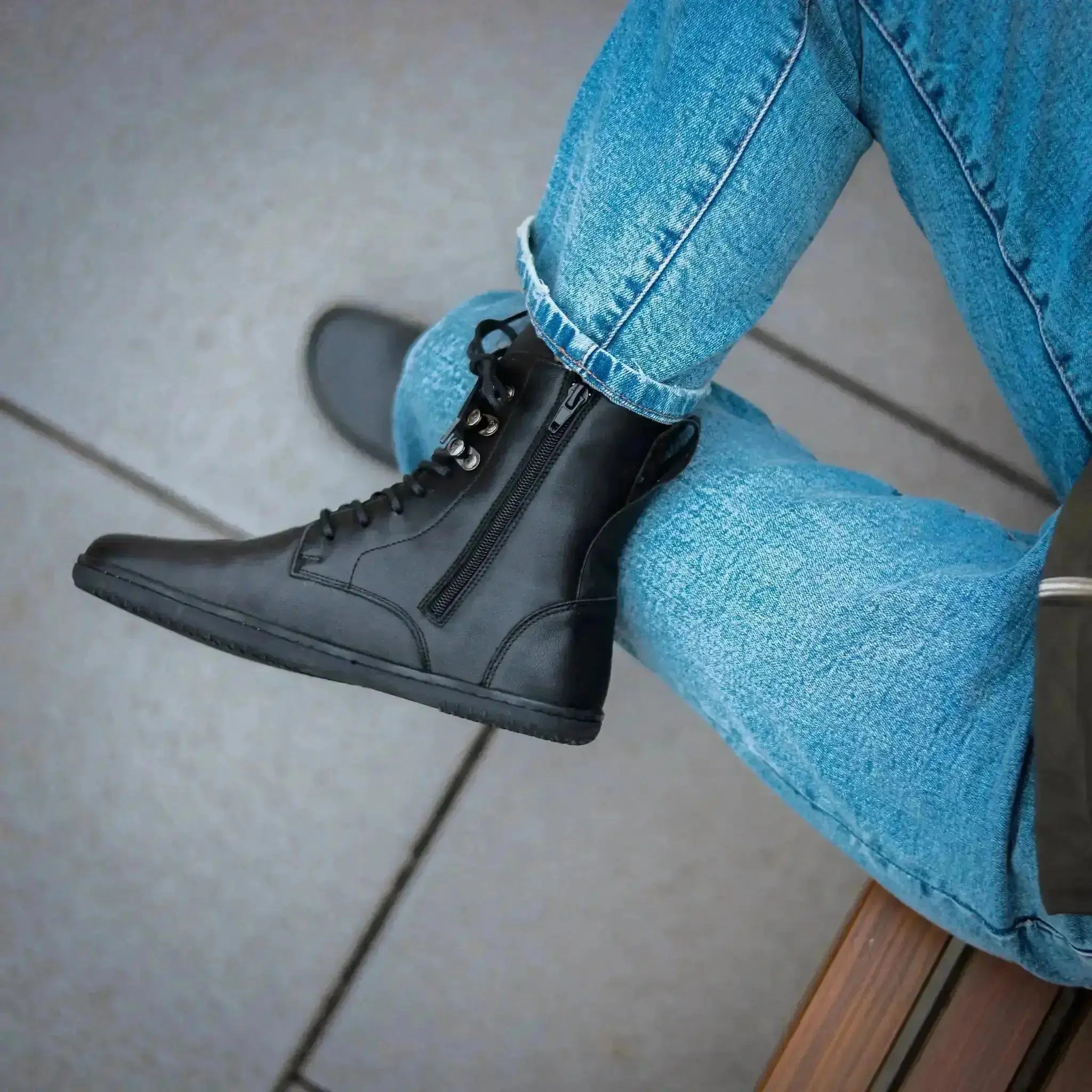Angles Fashion - Orpheus Winter Black - Botines de invierno unisex negros