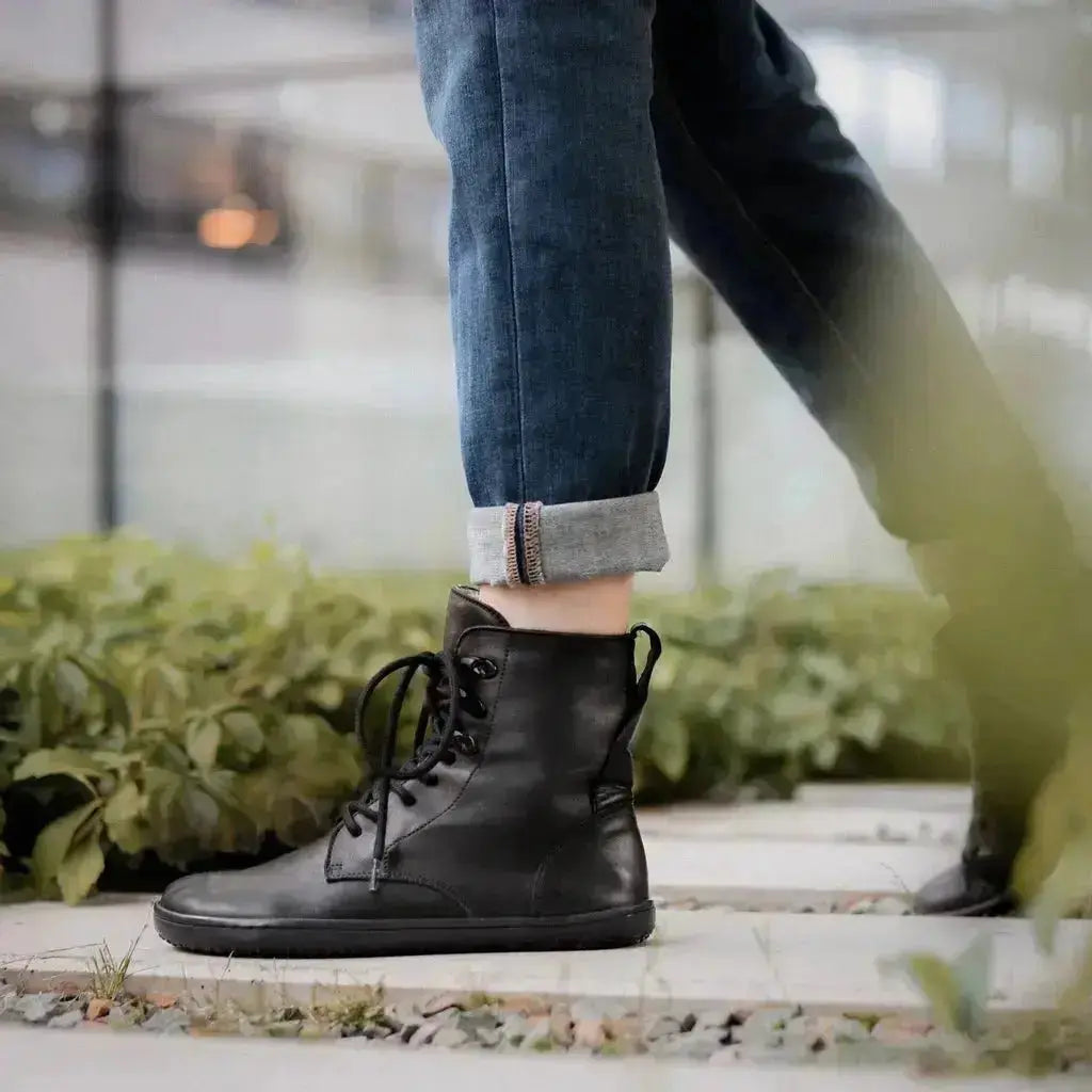 Angles Fashion - Orpheus Winter Black - Botines de invierno unisex negros