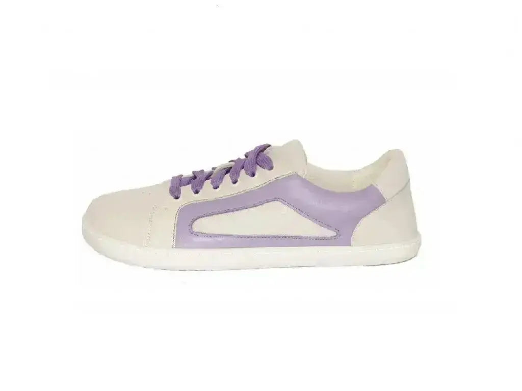 Antal - Aire Lilla - Zapatillas barefoot unisex blanco y lila