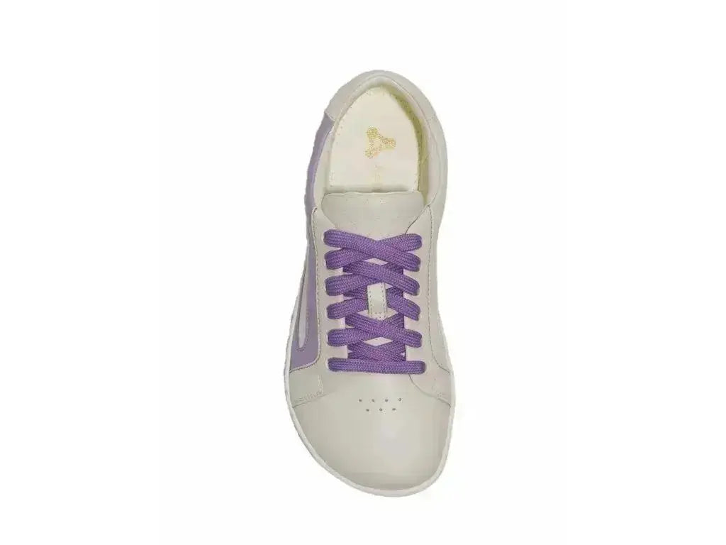 Antal - Aire Lilla - Zapatillas barefoot unisex blanco y lila