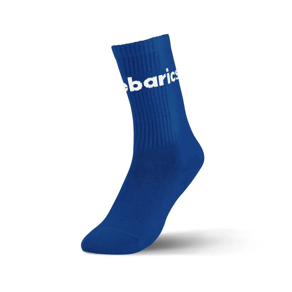 Barebarics - Crew Cobalt Blue Grand logo - Chaussettes respectueuses
