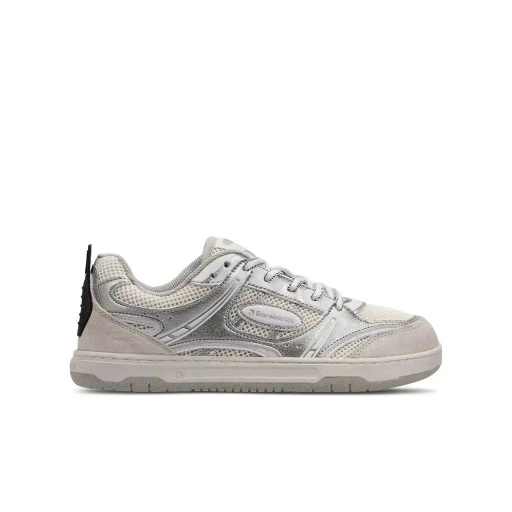 Barebarics - Dropsta Silver & White - Zapatillas barefoot