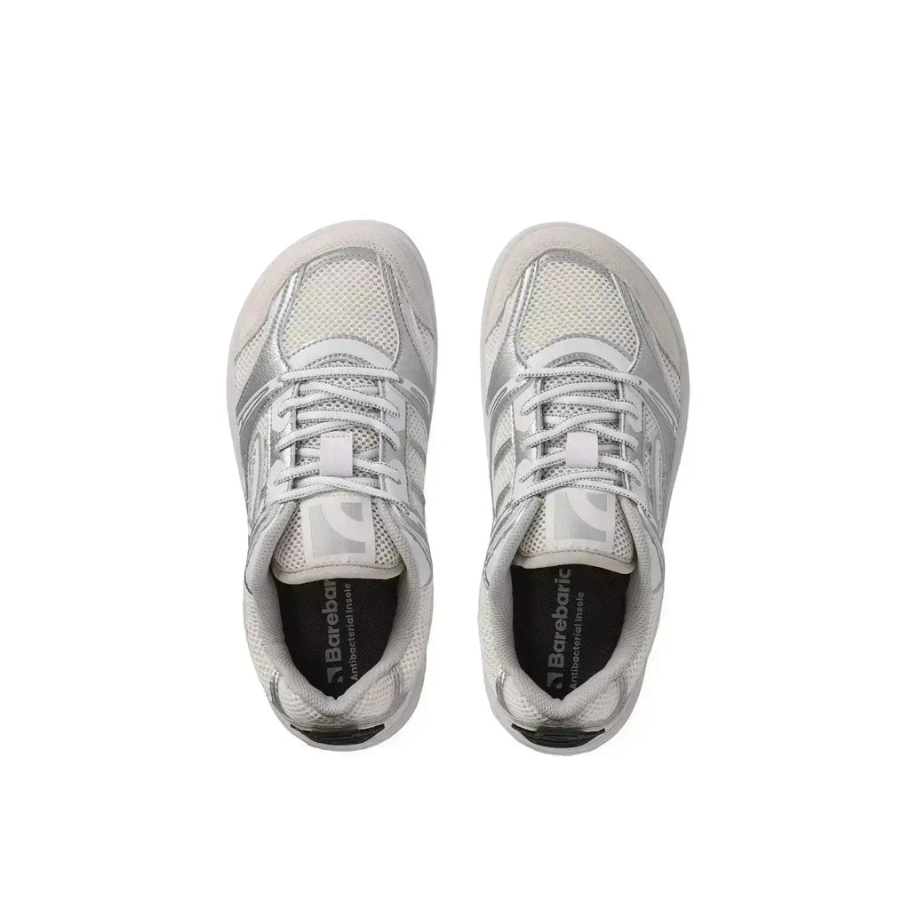 Barebarics - Dropsta Silver & White - Zapatillas barefoot