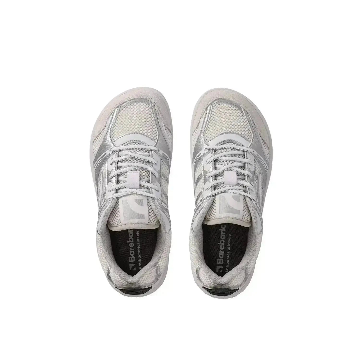 Barebarics - Dropsta Silver & White - Zapatillas barefoot