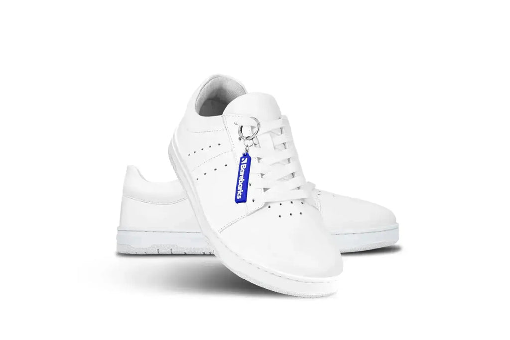 Barebarics - Enigma All White - Zapatillas barefoot unisex blanco