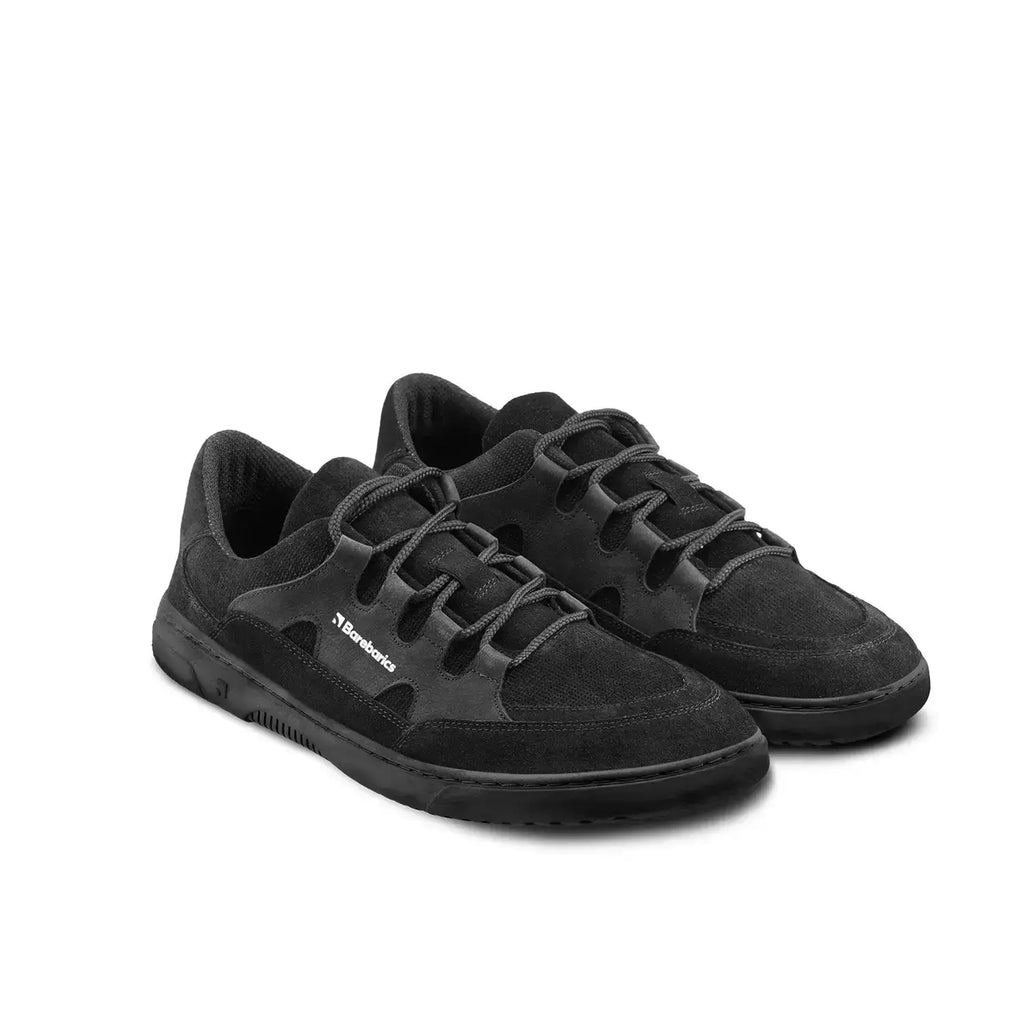 Barebarics - Evo All Black - Zapatillas barefoot unisex azules negras