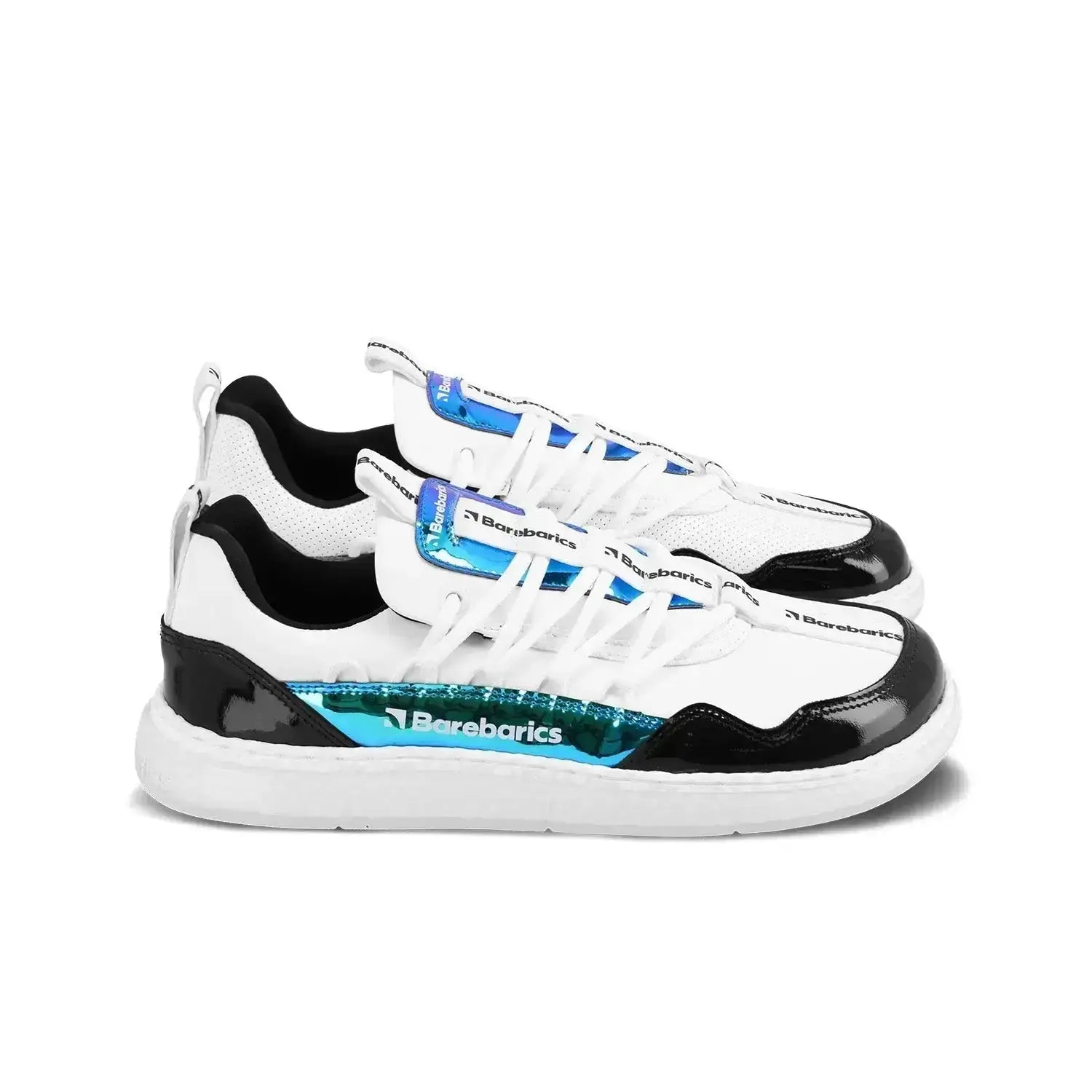 Barebarics - Futura Iridescent White - Zapatillas barefoot unisex blanco