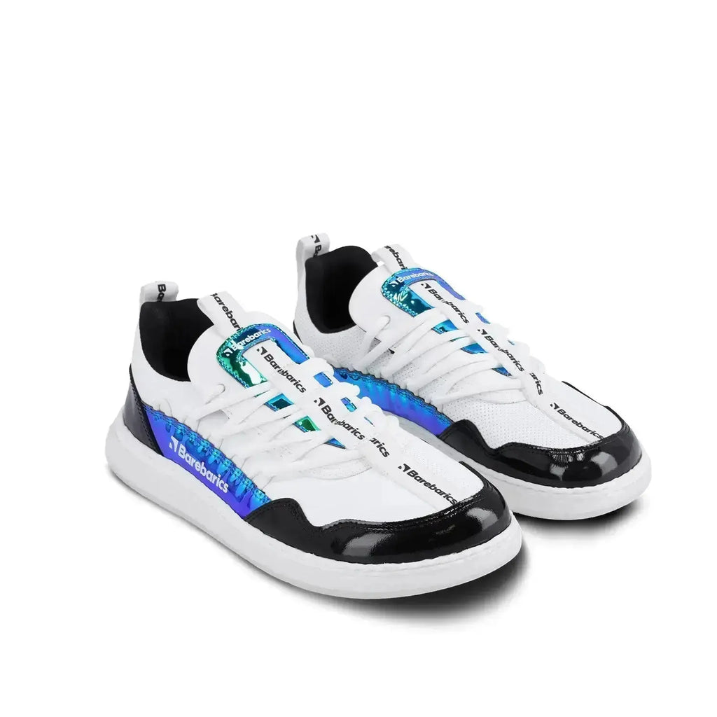 Barebarics - Futura Iridescent White - Zapatillas barefoot unisex blanco