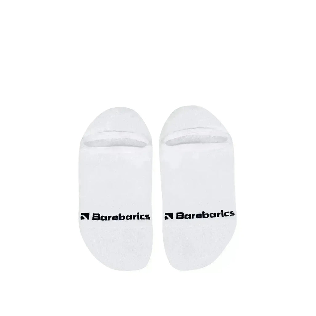 Barebarics - No Show White 3 pack - Calcetines barefoot
