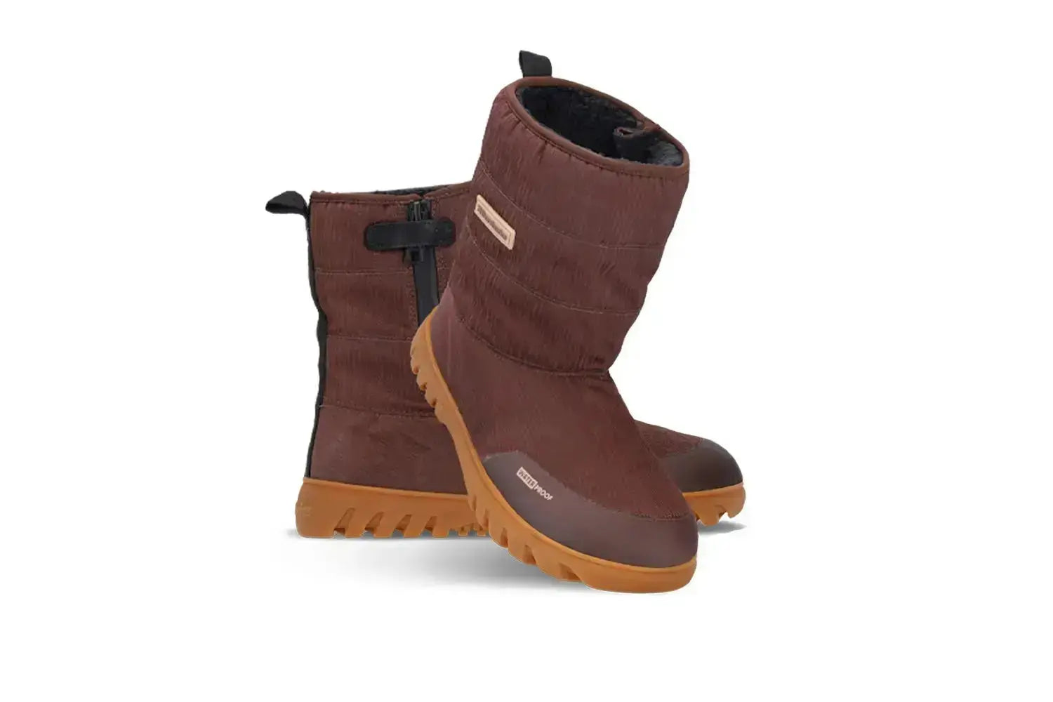 Barebarics - PolarStride Copper Brown - Botas de nieve barefoot