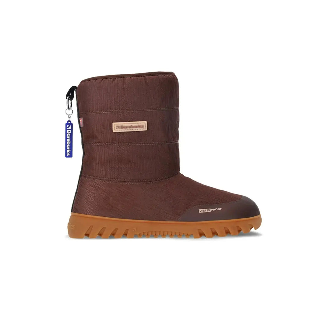 Barebarics - PolarStride Copper Brown - Botas de nieve barefoot
