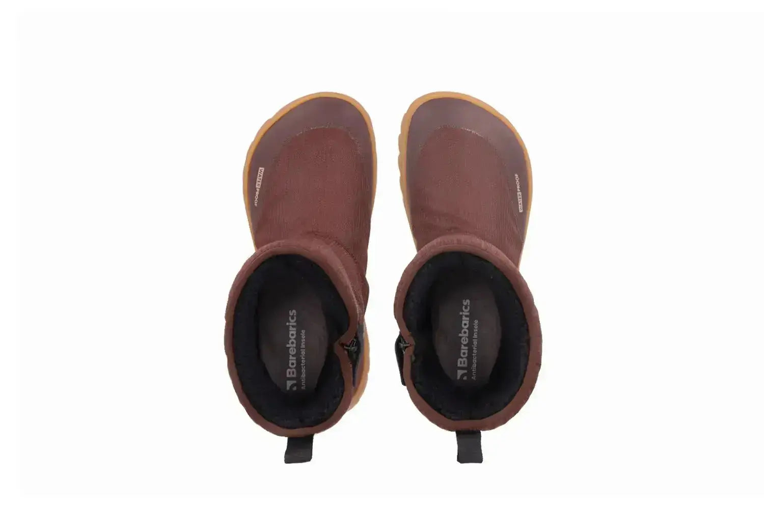 Barebarics - PolarStride Copper Brown - Botas de nieve barefoot