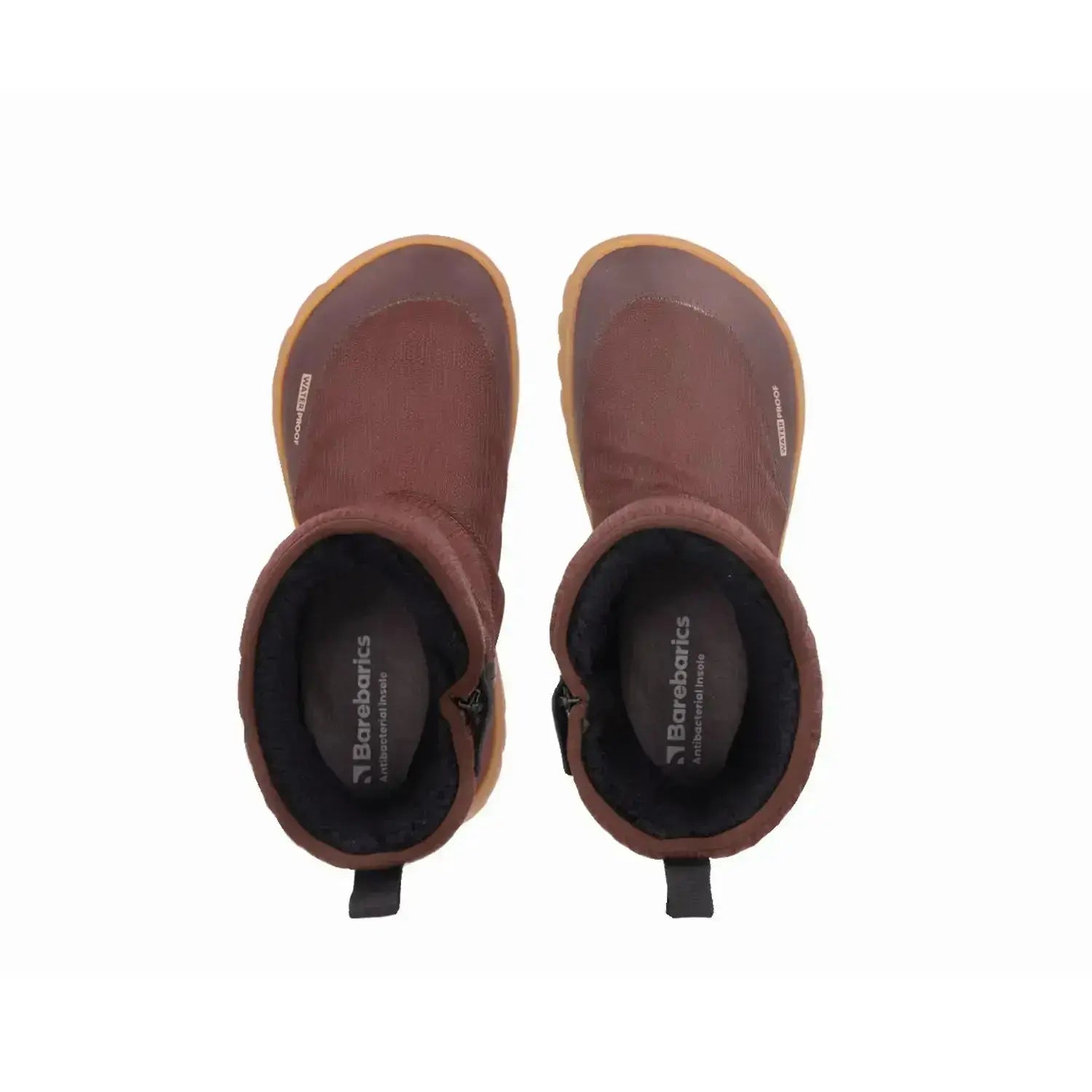 Barebarics - PolarStride Copper Brown - Botas de nieve barefoot