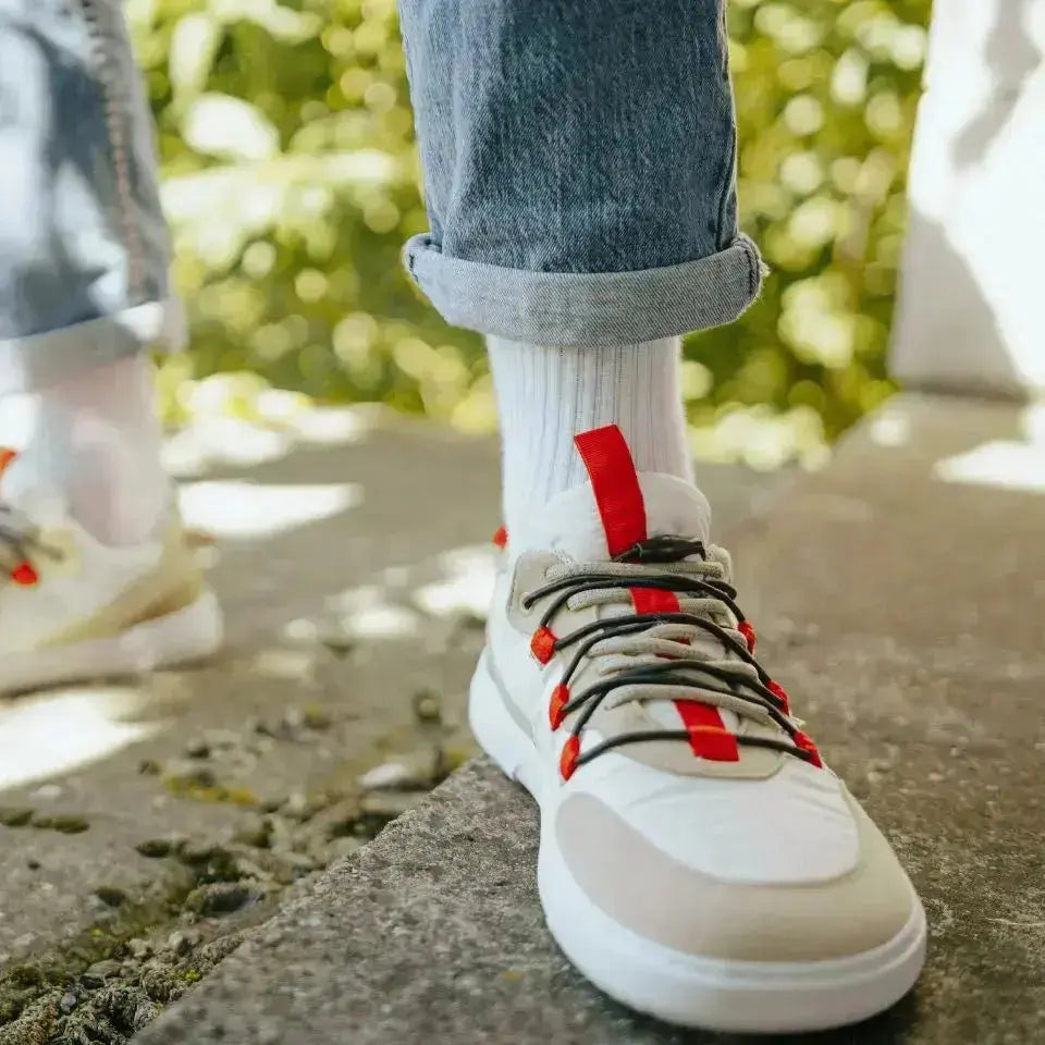 Barebarics - Revive Beige & Blanc - Chaussures barefoot