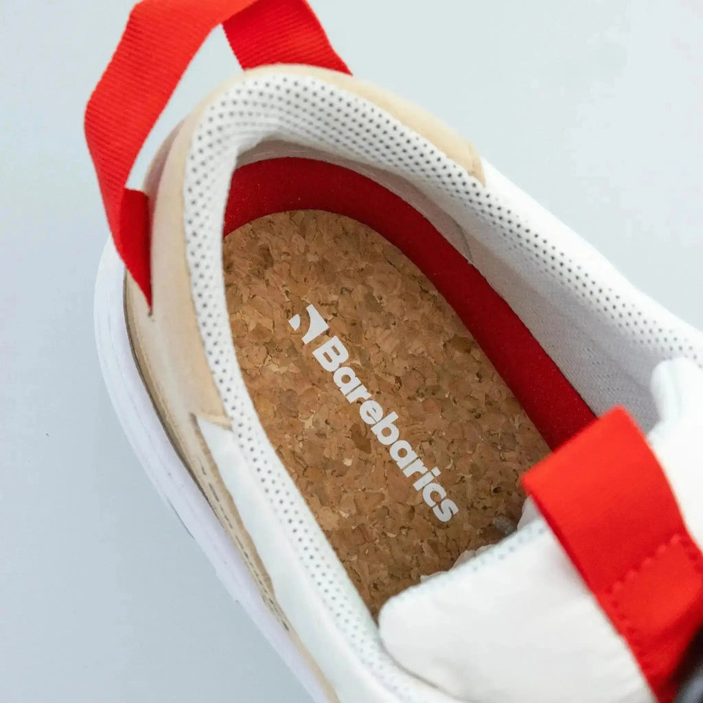 Barebarics - Revive Beige & Blanc - Chaussures barefoot