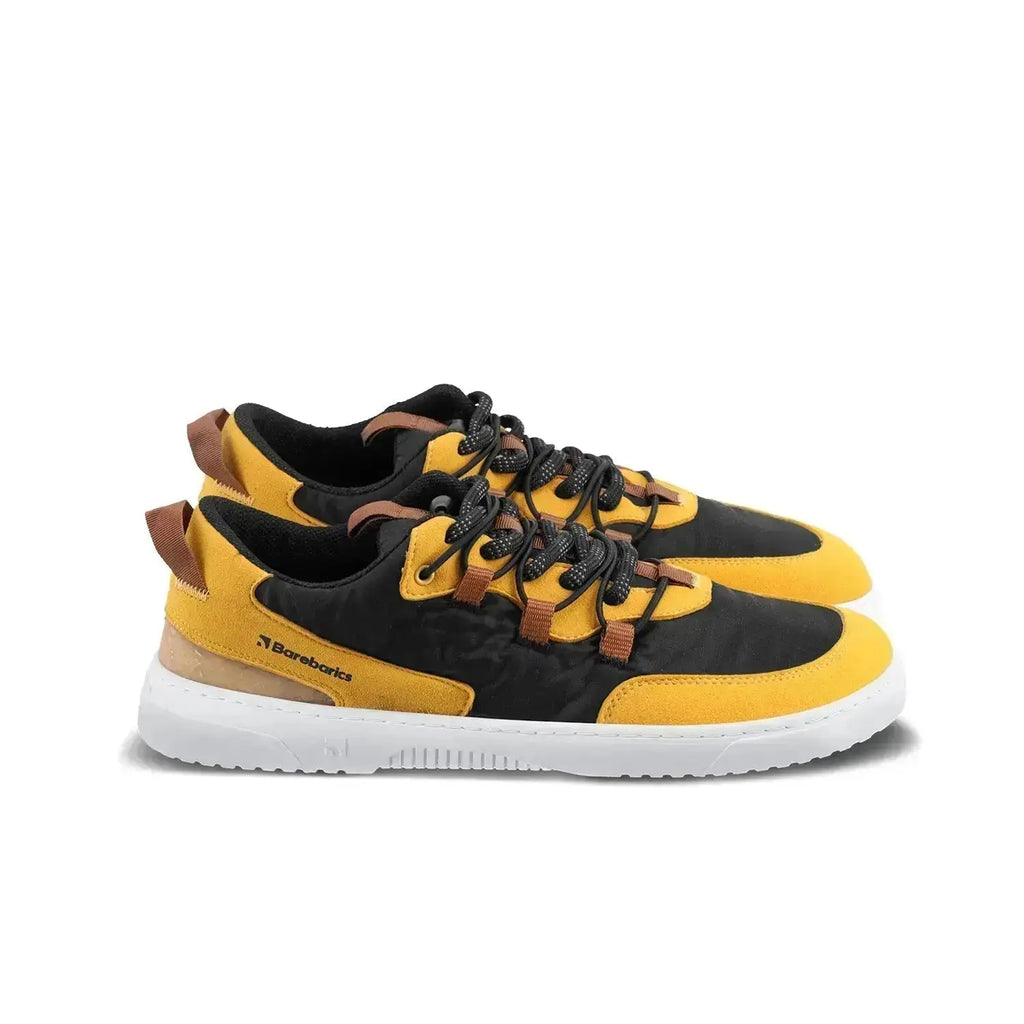 Barebarics - Revive Golden Yellow & Black - Zapatillas barefoot unisex amarillas