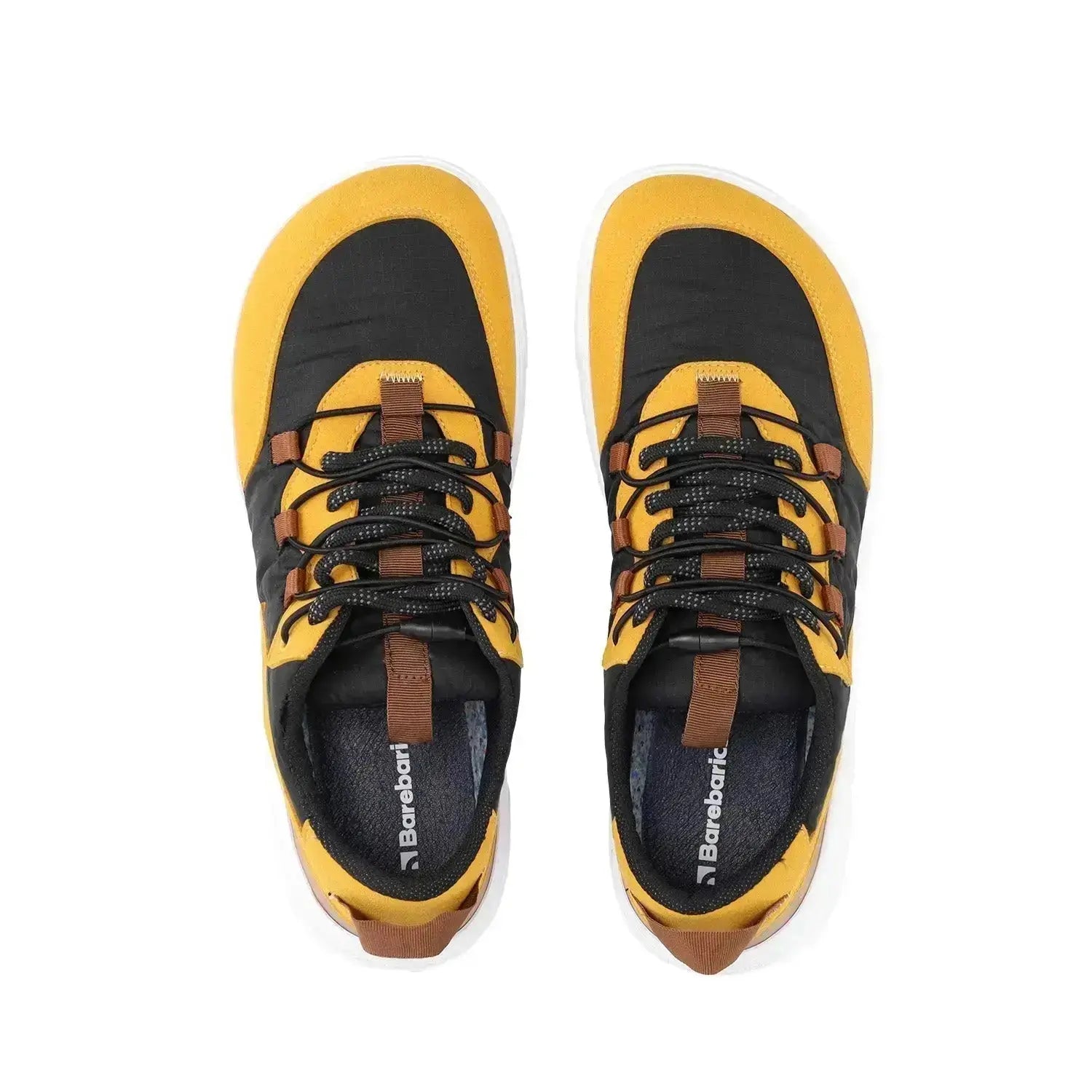 Barebarics - Revive Jaune Doré & Noir - Chaussures barefoot