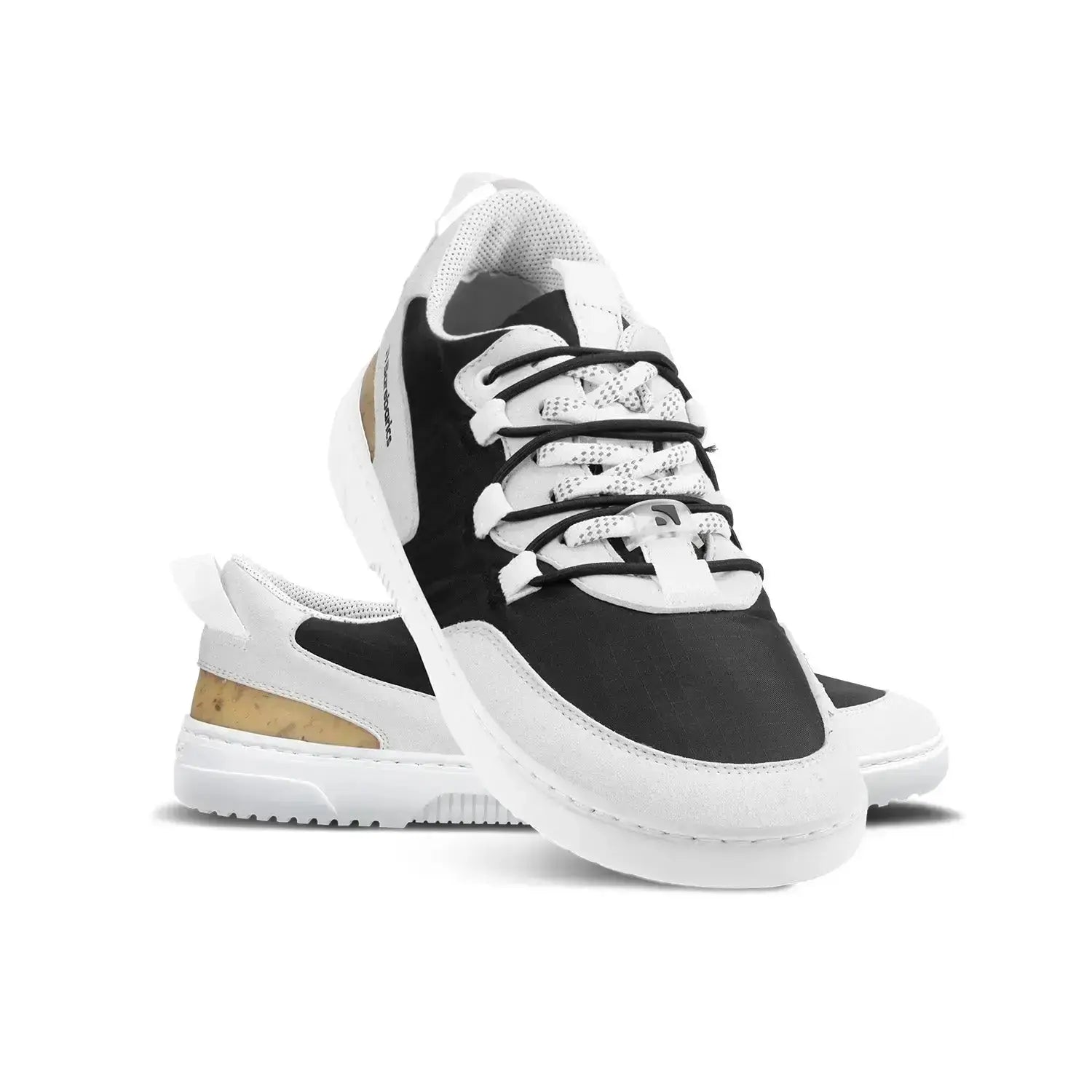 Barebarics - Revive Light Grey & Black - Zapatillas barefoot unisex gris claro