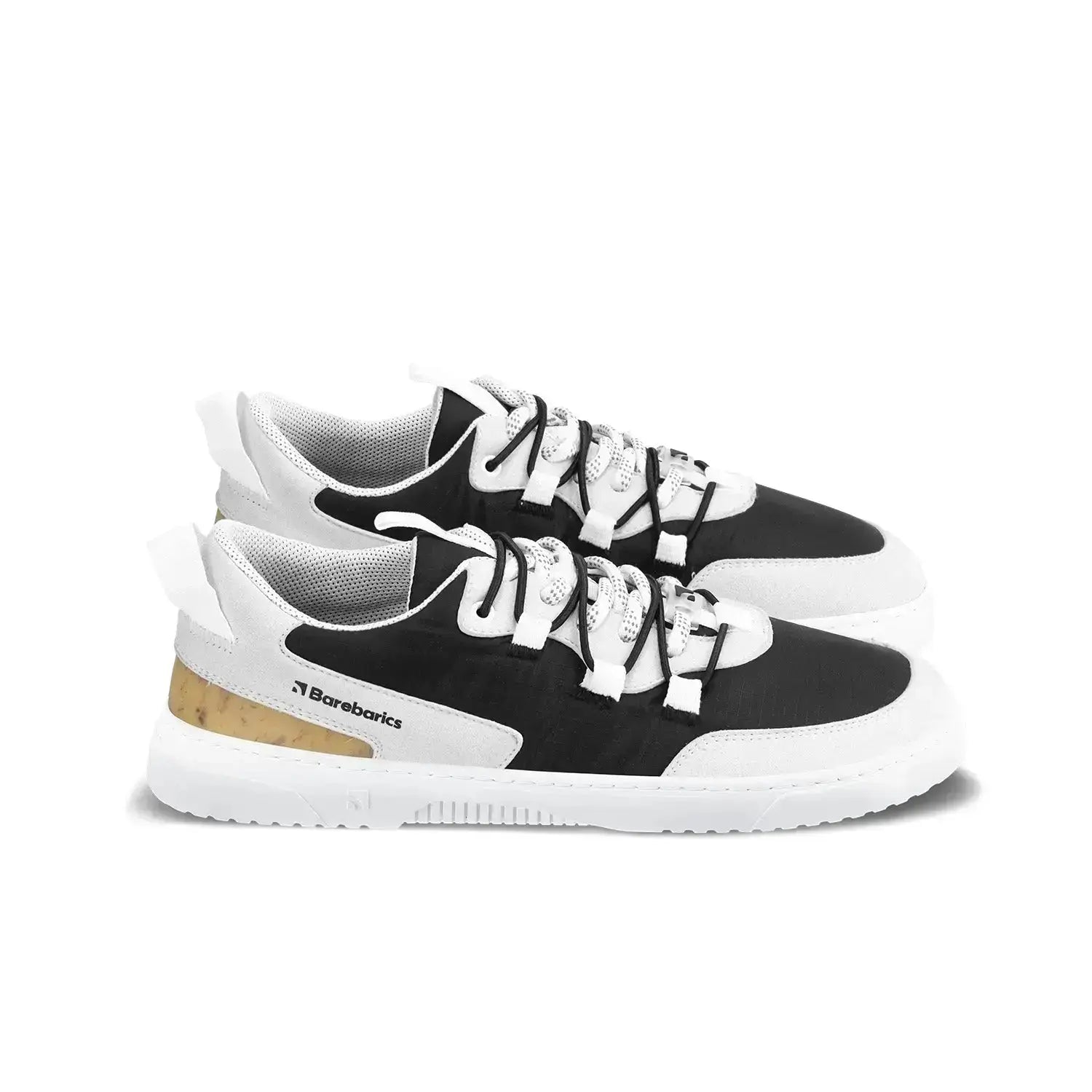Barebarics - Revive Light Grey & Black - Zapatillas barefoot unisex gris claro