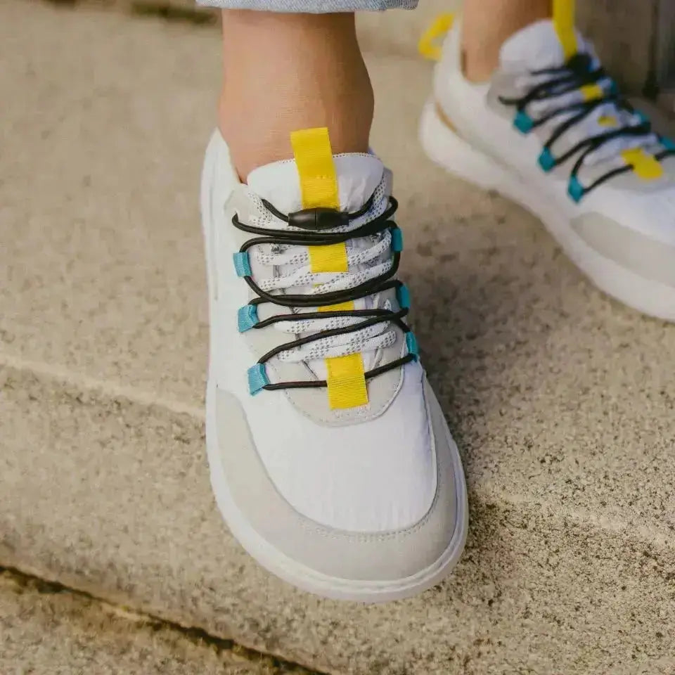 Barebarics - Revive Blanc & Gris - Chaussures barefoot