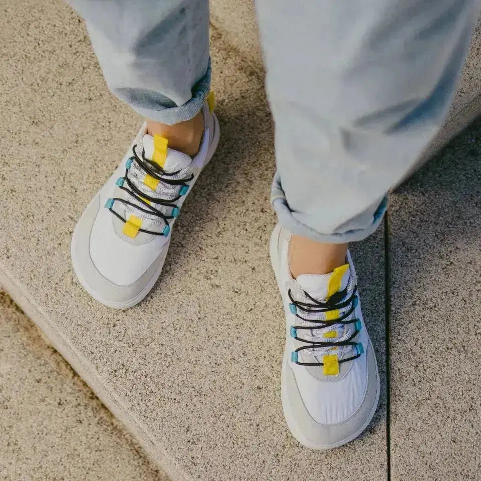 Barebarics - Revive Blanc & Gris - Chaussures barefoot