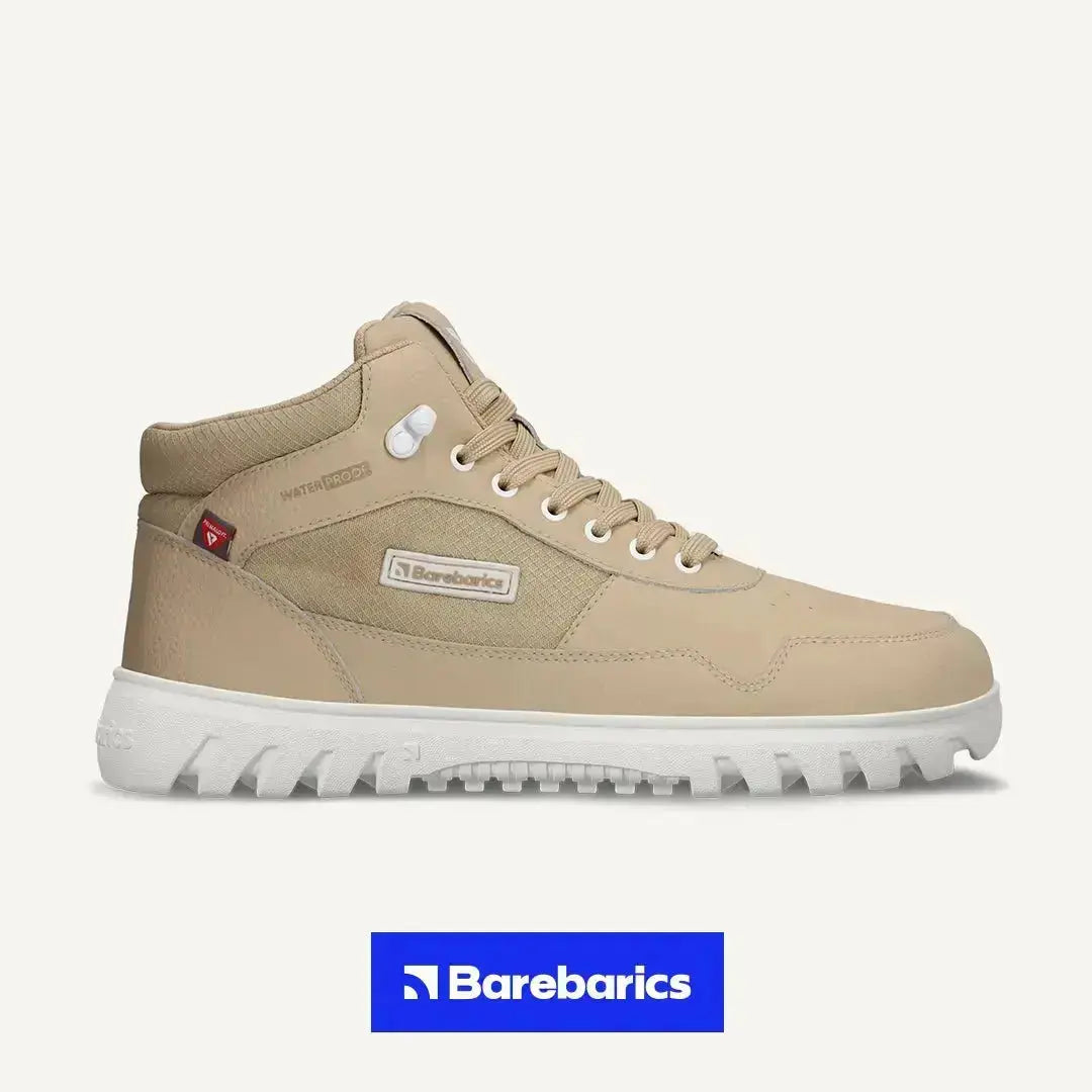 Barebarics - UrbanEdge Beige - Botas impermeables barefoot