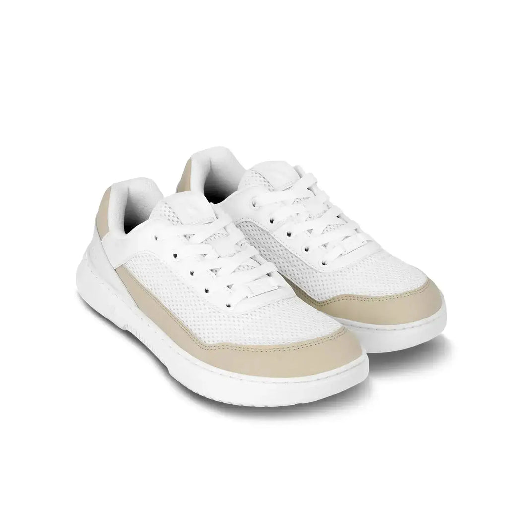 Barebarics - Vaporo White & Beige - Zapatillas barefoot unisex blanco