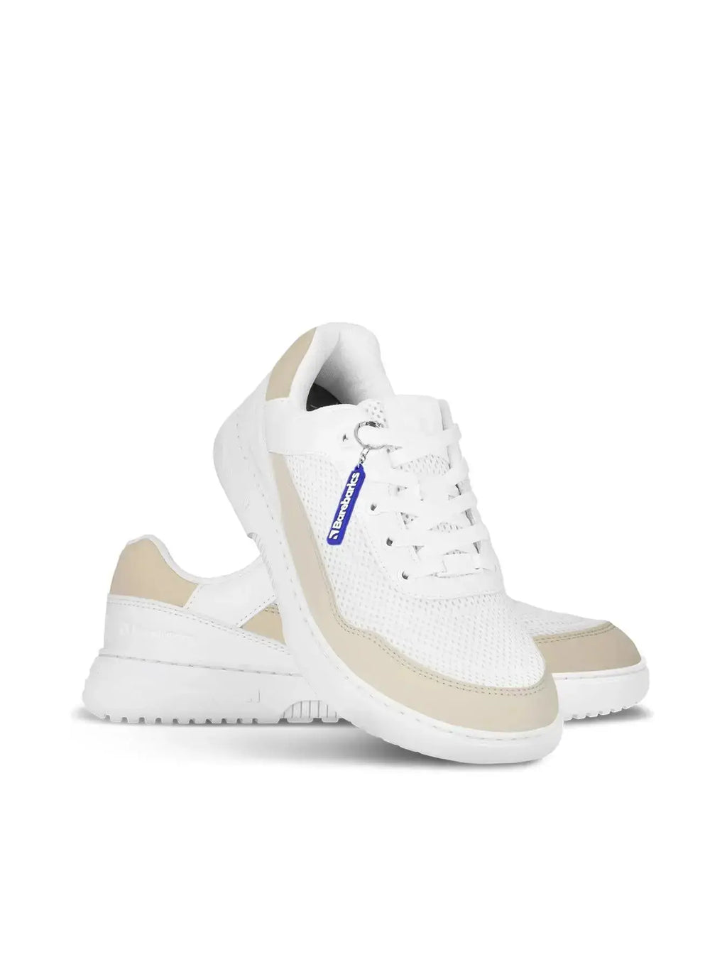 Barebarics - Vaporo White & Beige - Zapatillas barefoot unisex blanco