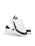 Barebarics - Vaporo White & Black - Zapatillas barefoot unisex blanco y negro