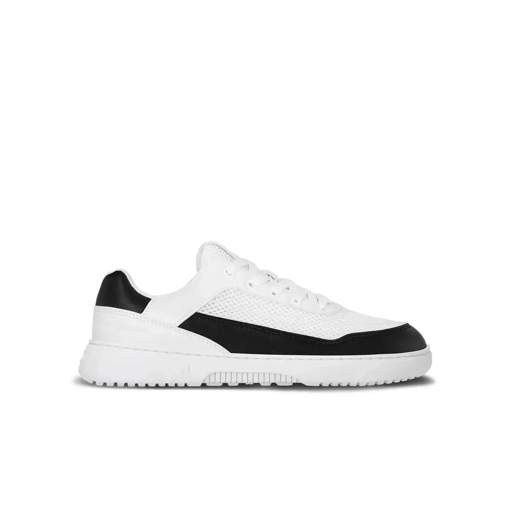 Barebarics - Vaporo White & Black - Zapatillas barefoot unisex blanco y negro