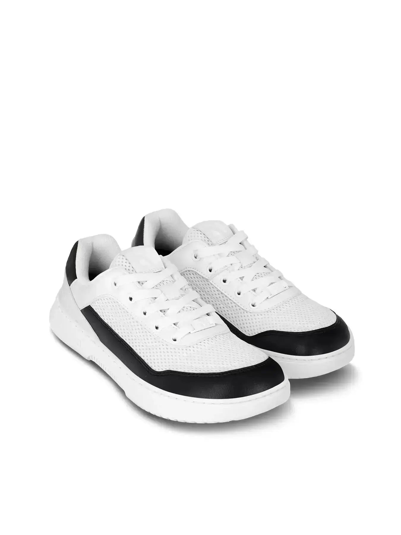 Barebarics - Vaporo White & Black - Zapatillas barefoot unisex blanco y negro