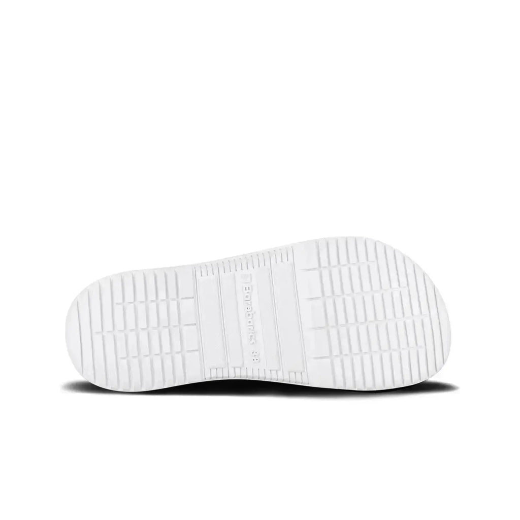Barebarics - Vaporo White & Black - Zapatillas barefoot unisex blanco y negro