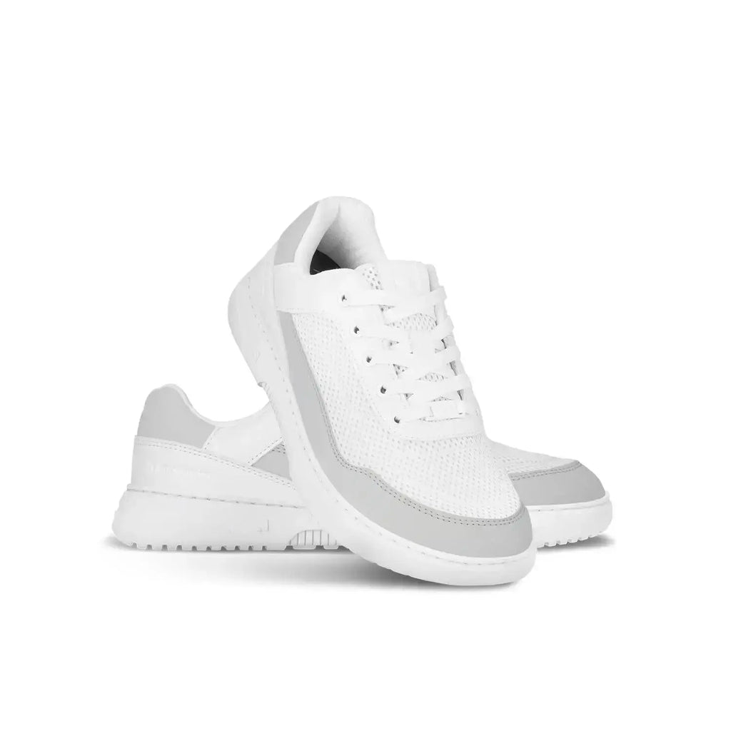 Barebarics - Vaporo White & Light Grey - Zapatillas barefoot unisex blanco y gris