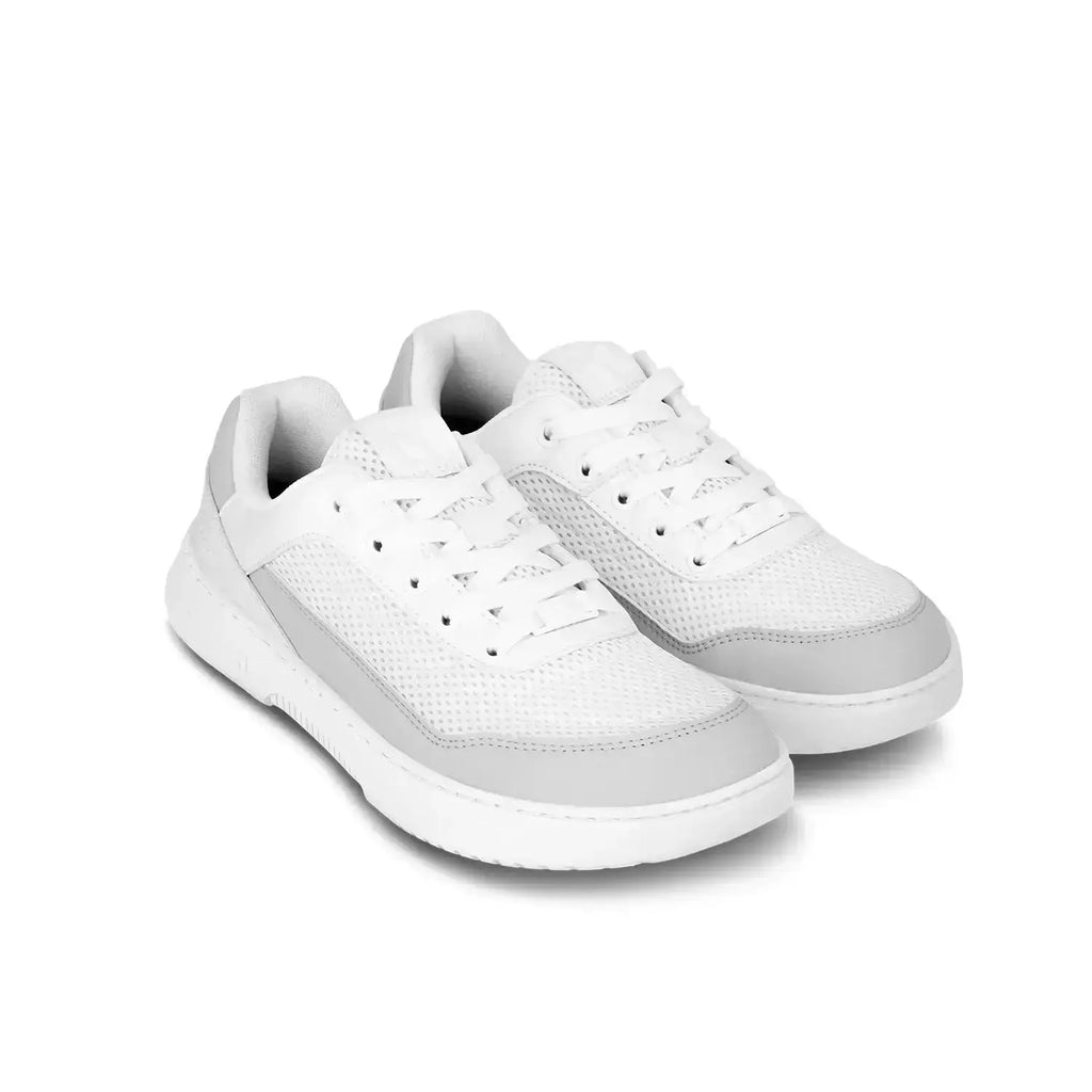 Barebarics - Vaporo White & Light Grey - Zapatillas barefoot unisex blanco y gris