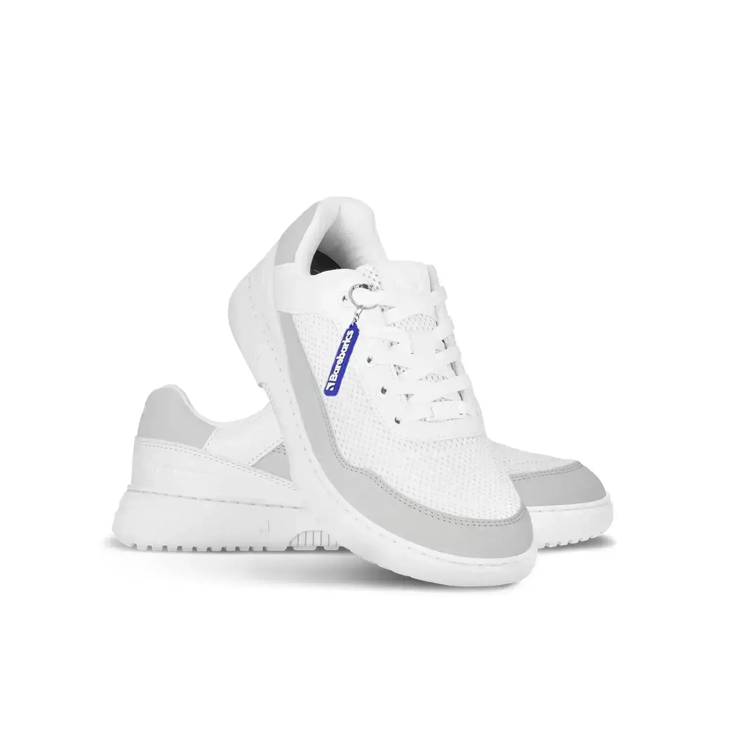 Barebarics - Vaporo White & Light Grey - Zapatillas barefoot unisex blanco y gris
