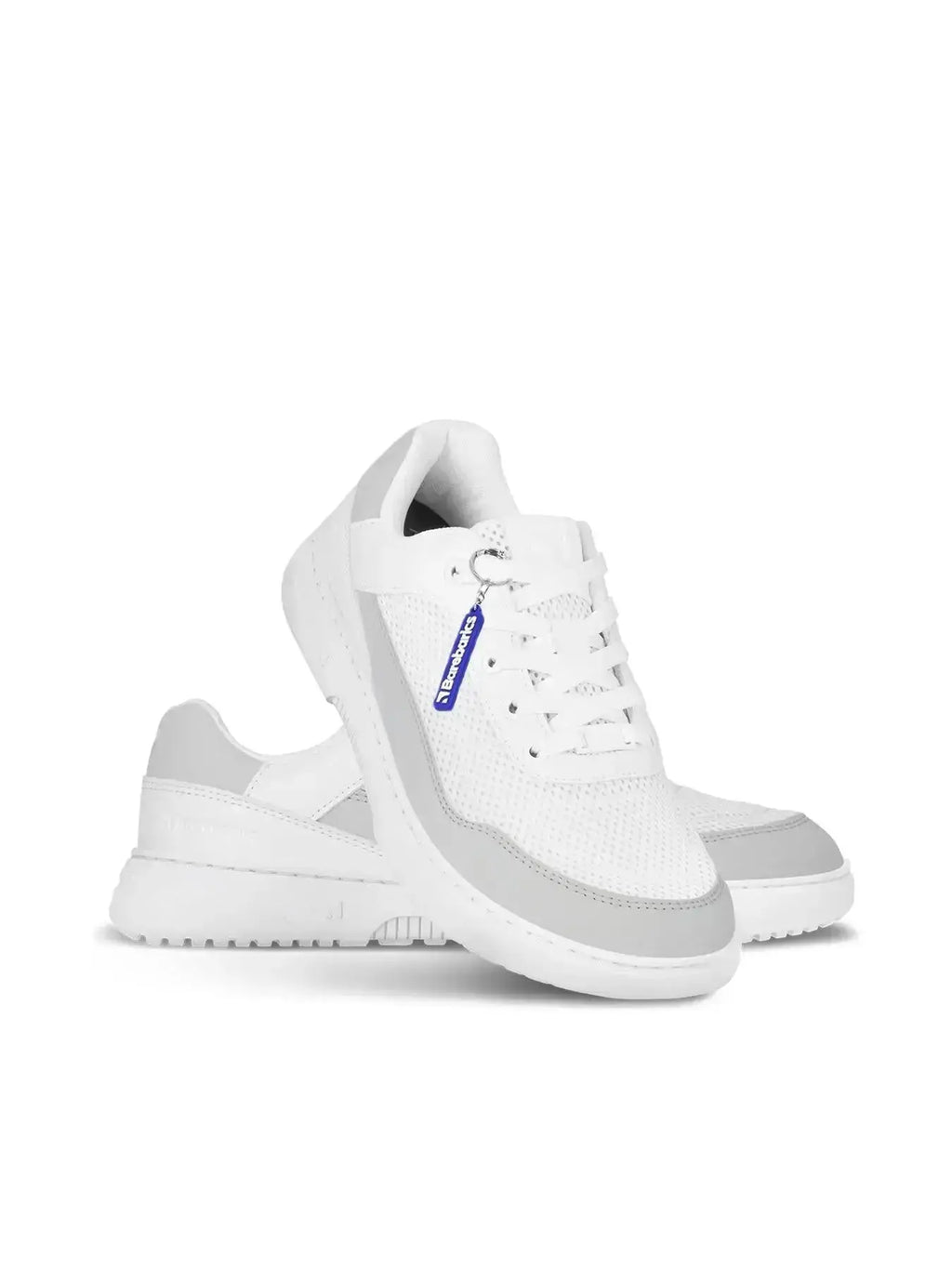 Barebarics - Vaporo White & Light Grey - Zapatillas barefoot unisex blanco y gris